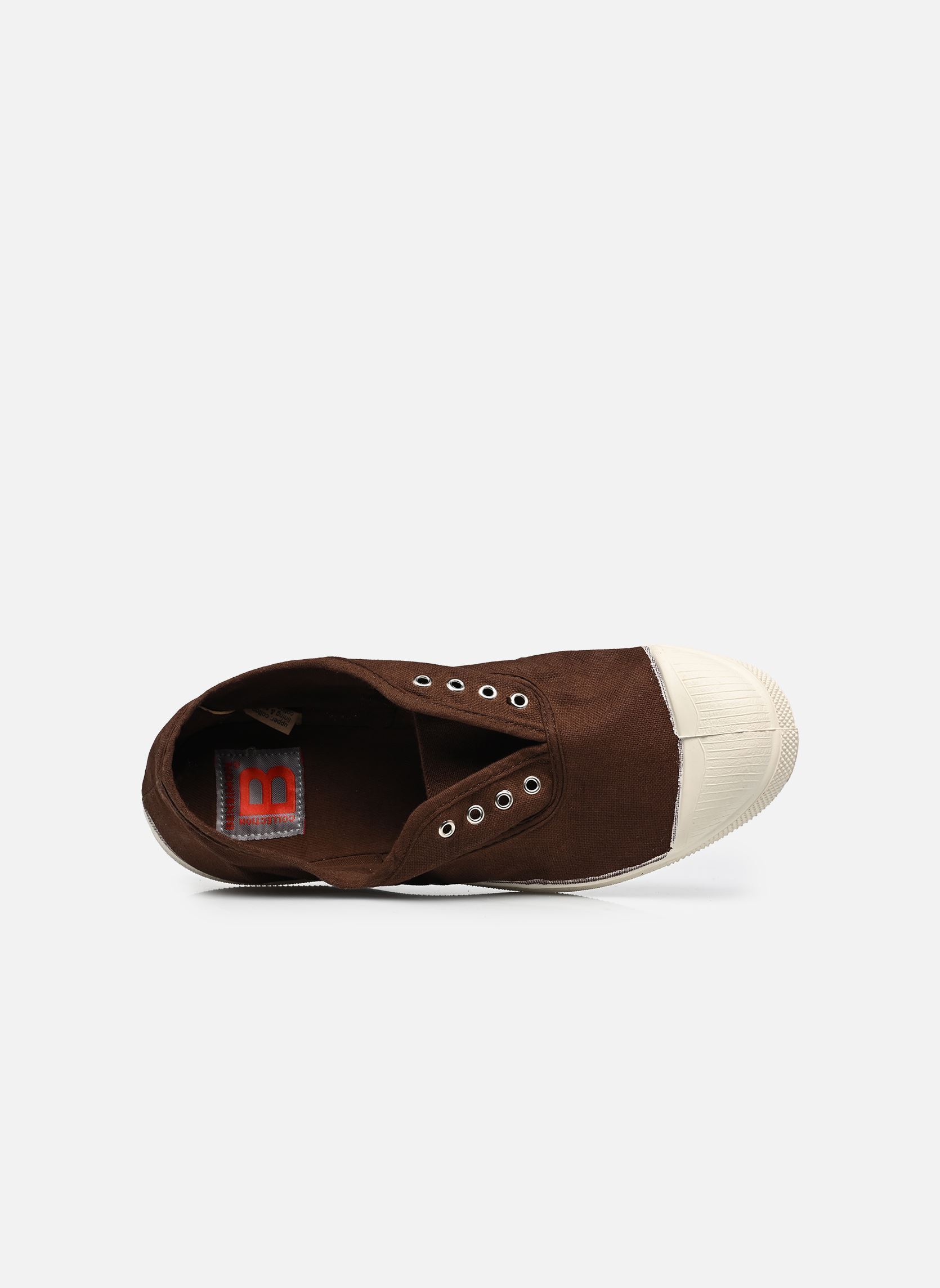 Zapatillas de lona Tennis Elly W mujer marrón Bensimon Zapatillas de lona Tennis Elly W mujer marrón CHOCOLAT