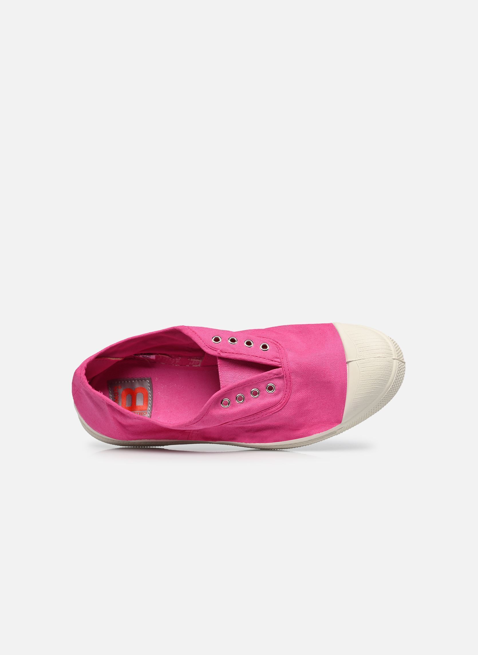 Baskets toile Tennis Elly W femme rose Bensimon Baskets toile Tennis Elly W femme rose FUSHIA