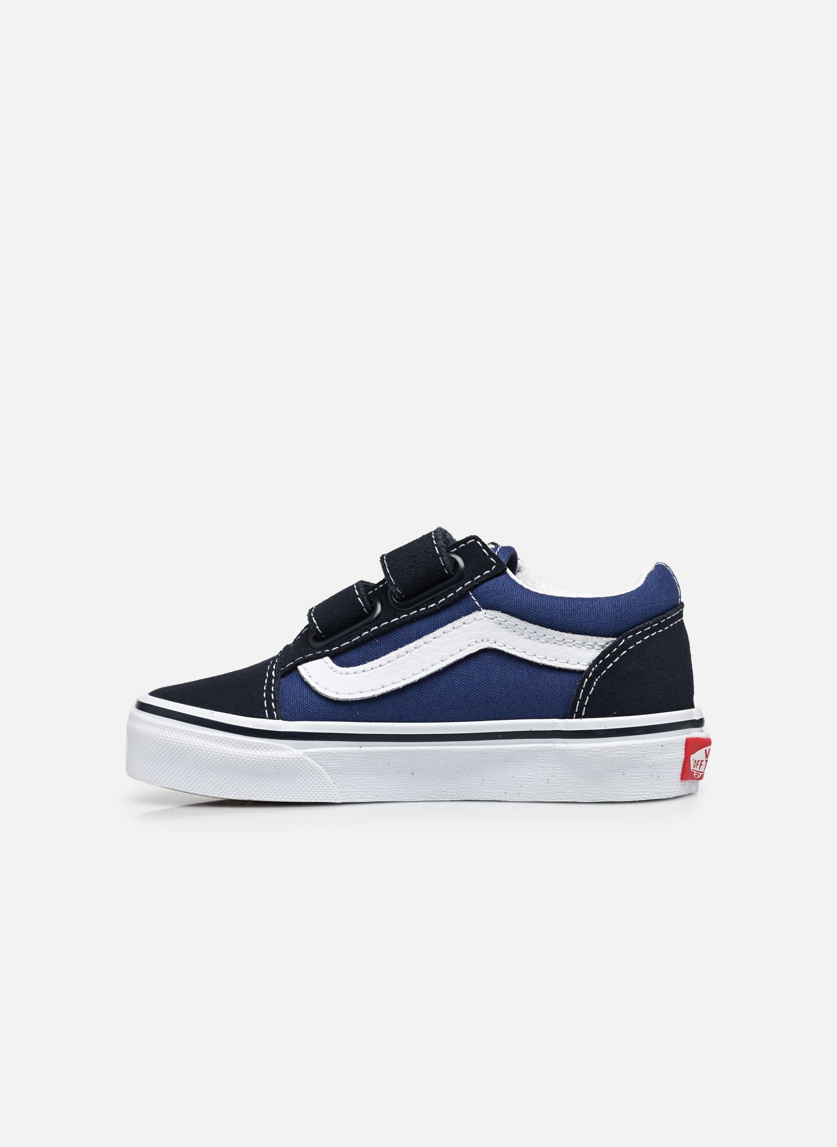 Niedrige Sneaker Old Skool V schwarz Vans Niedrige Sneaker Old Skool V schwarz NAVY/TRUE WHITE