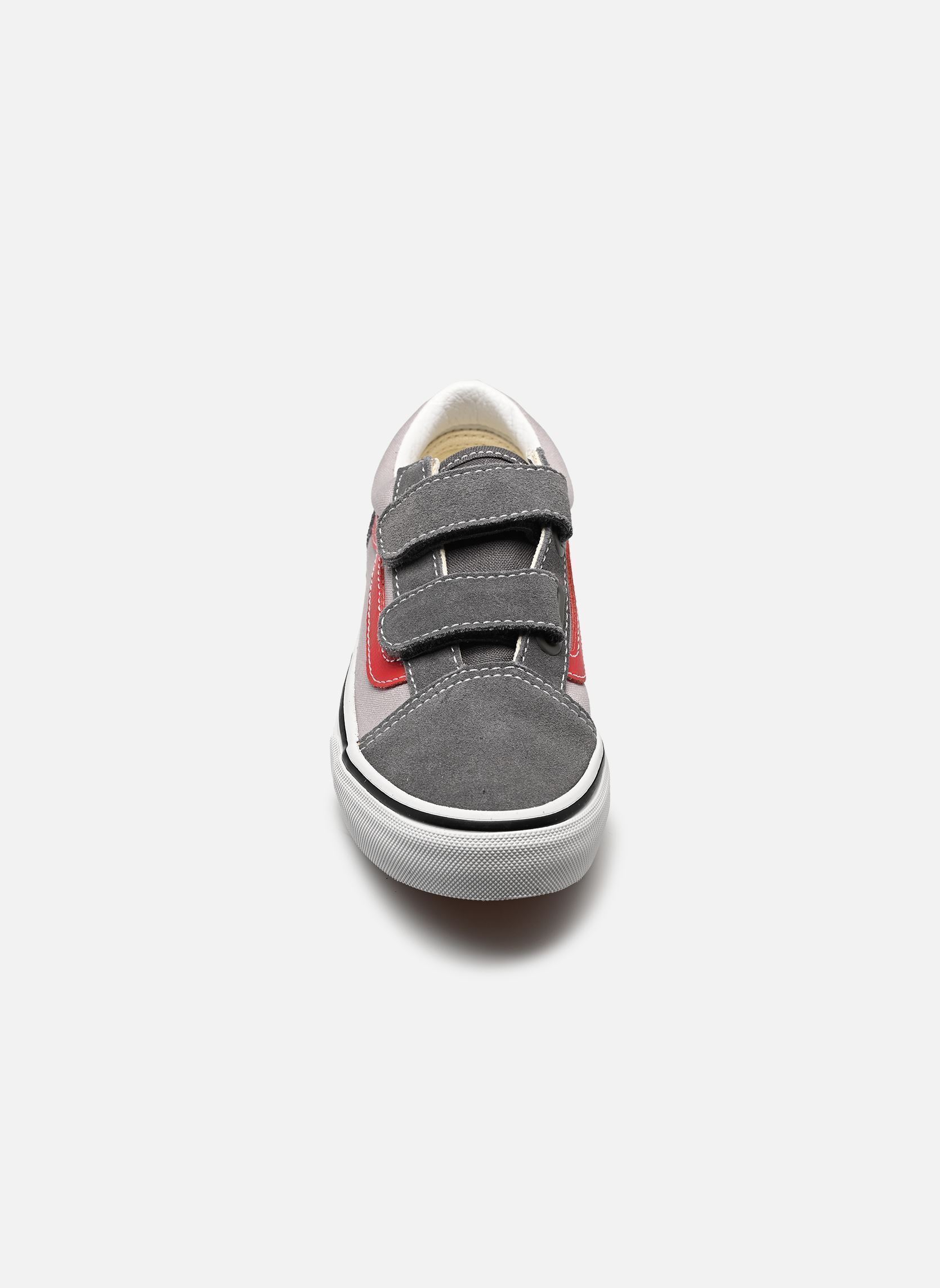 Niedrige Sneaker Old Skool v grau Vans Niedrige Sneaker Old Skool v grau PEWTER/RACING R