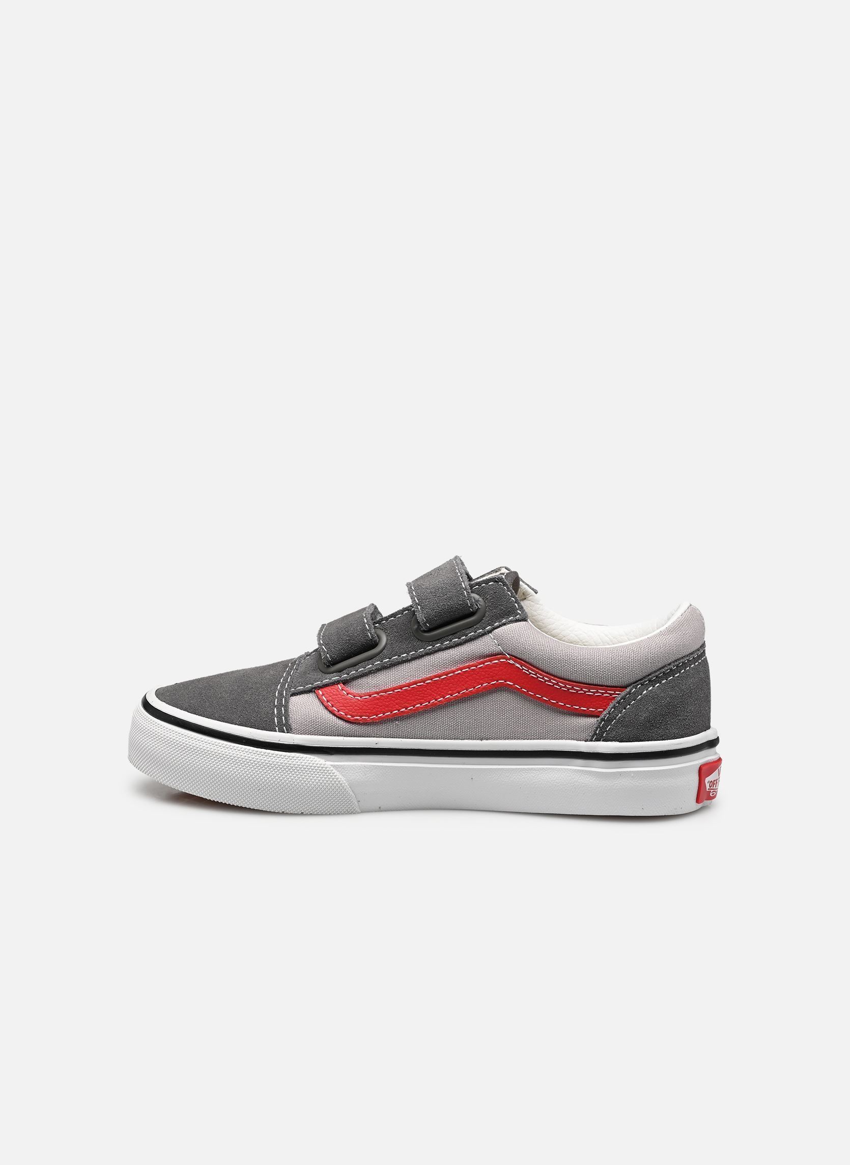 Niedrige Sneaker Old Skool v grau Vans Niedrige Sneaker Old Skool v grau PEWTER/RACING R