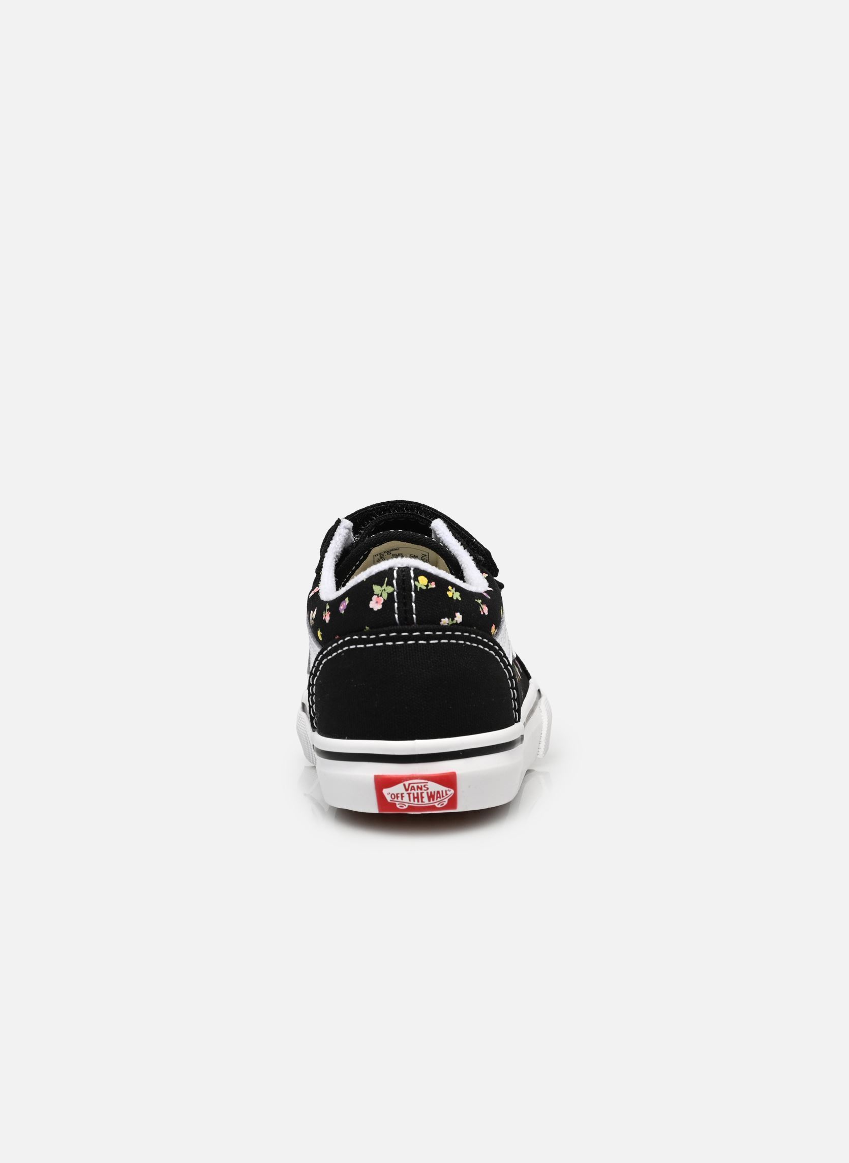 Niedrige Sneaker Old Skool v mädchen schwarz Vans Niedrige Sneaker Old Skool v mädchen schwarz DISTY FLORAL BLACK/SUNSET BL