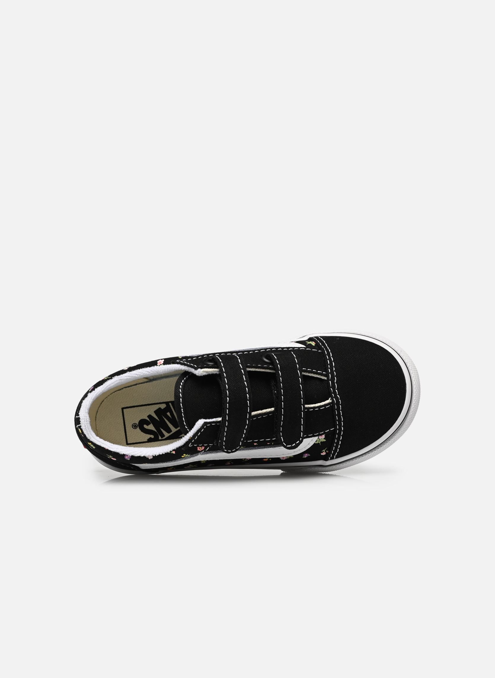 Niedrige Sneaker Old Skool v mädchen schwarz Vans Niedrige Sneaker Old Skool v mädchen schwarz DISTY FLORAL BLACK/SUNSET BL