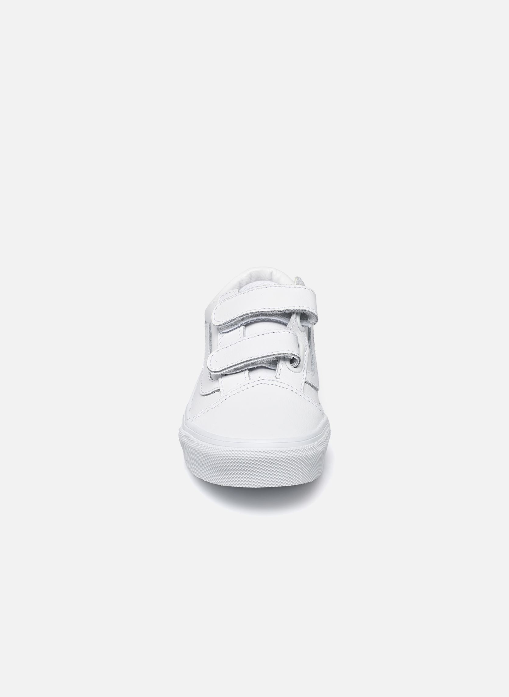 Niedrige Sneaker Old Skool V weiß Vans Niedrige Sneaker Old Skool V weiß CLASSIC TUMBLE WHITE MONO
