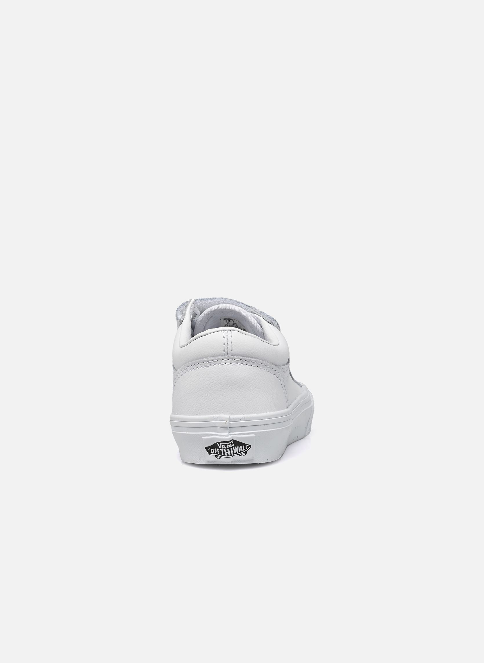 Niedrige Sneaker Old Skool V weiß Vans Niedrige Sneaker Old Skool V weiß CLASSIC TUMBLE WHITE MONO