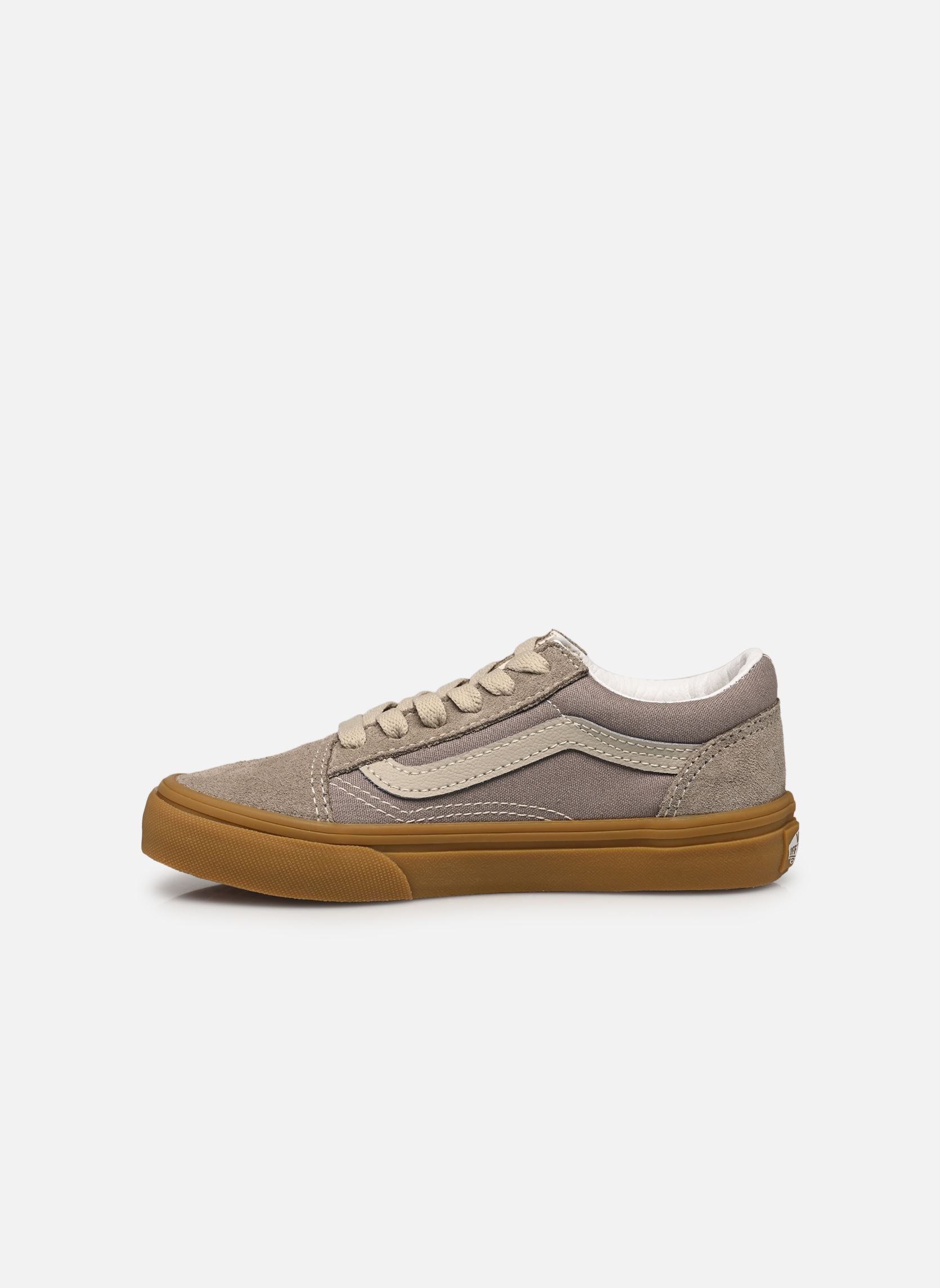 Niedrige Sneaker Old Skool V grau Vans Niedrige Sneaker Old Skool V grau NEUTRAL BLOCK GRAY/GUM