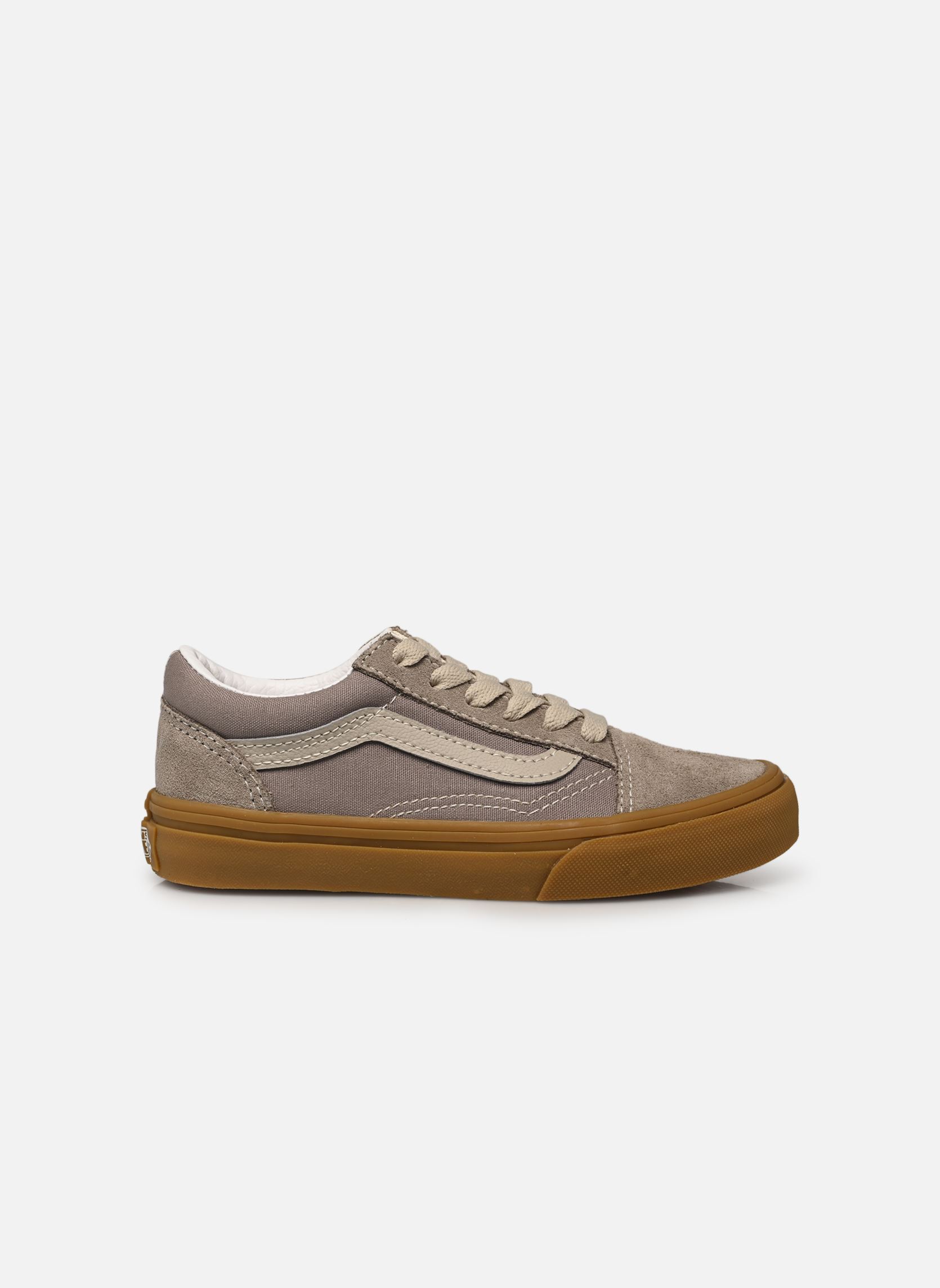 Niedrige Sneaker Old Skool V grau Vans Niedrige Sneaker Old Skool V grau NEUTRAL BLOCK GRAY/GUM