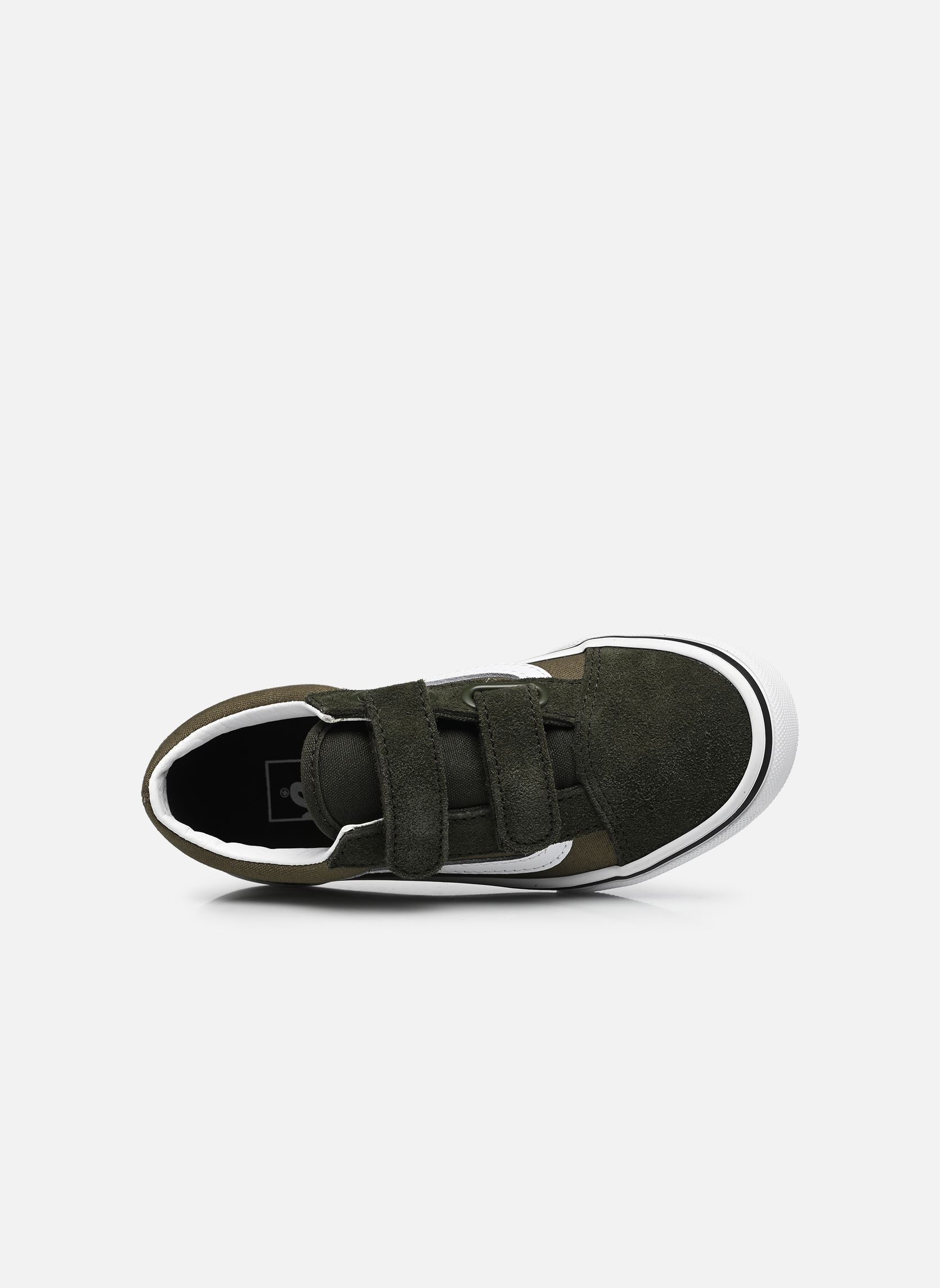 Baskets basses Old Skool V garçon vert Vans Baskets basses Old Skool V garçon vert FRN - 2-TONE OBSIDIAN FERN