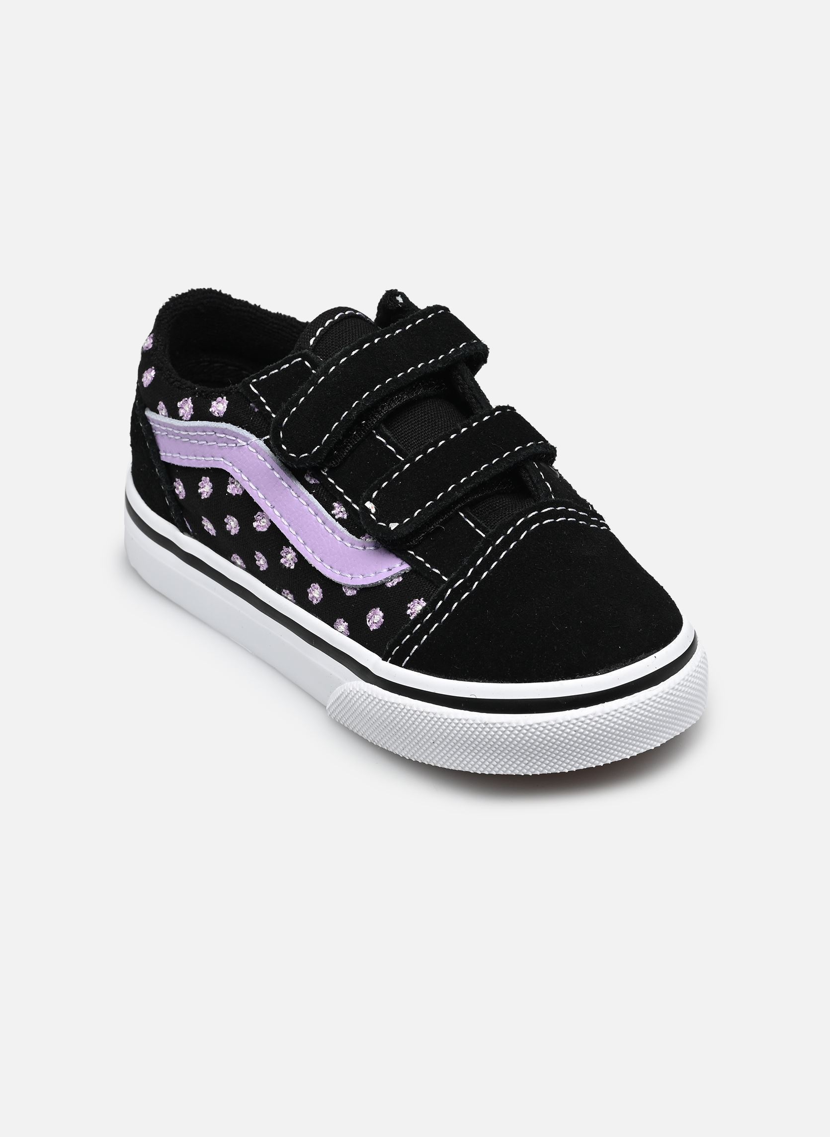 Baskets basses enfant Vans Old Skool V FLORAL EMBROIDERY - vue 2