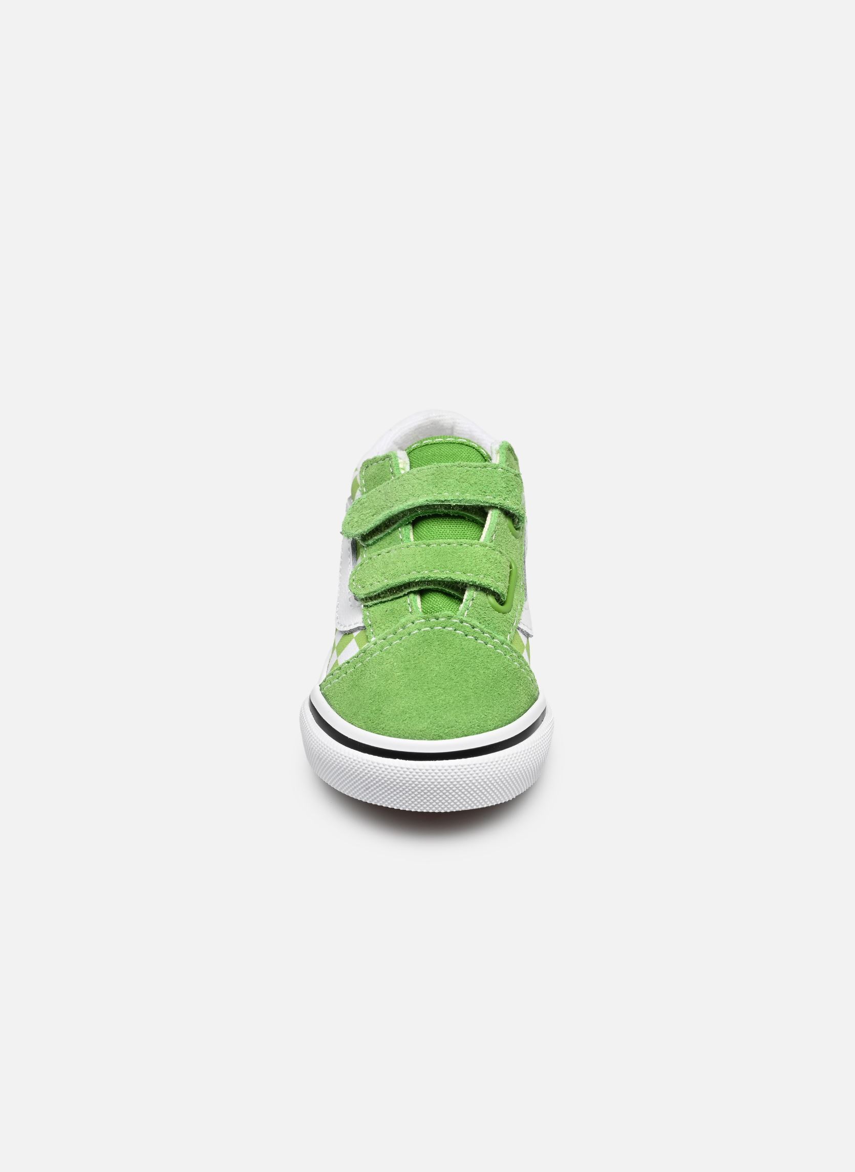 Baskets basses Old Skool V garçon vert Vans Baskets basses Old Skool V garçon vert FPB - COLOR THEORY CHECKERBOAR