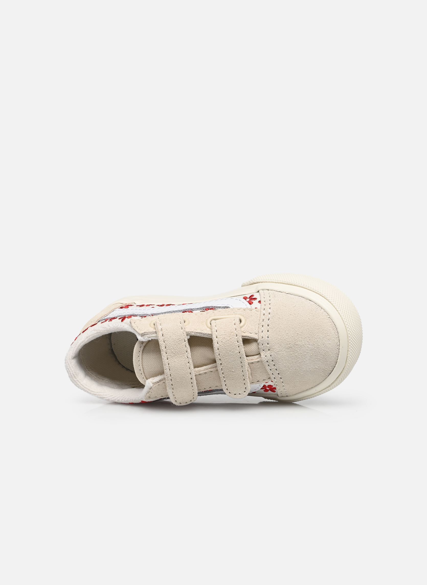 Baskets basses Old Skool V fille rouge Vans Baskets basses Old Skool V fille rouge IZQ - CHANTILLY FLORAL RACING