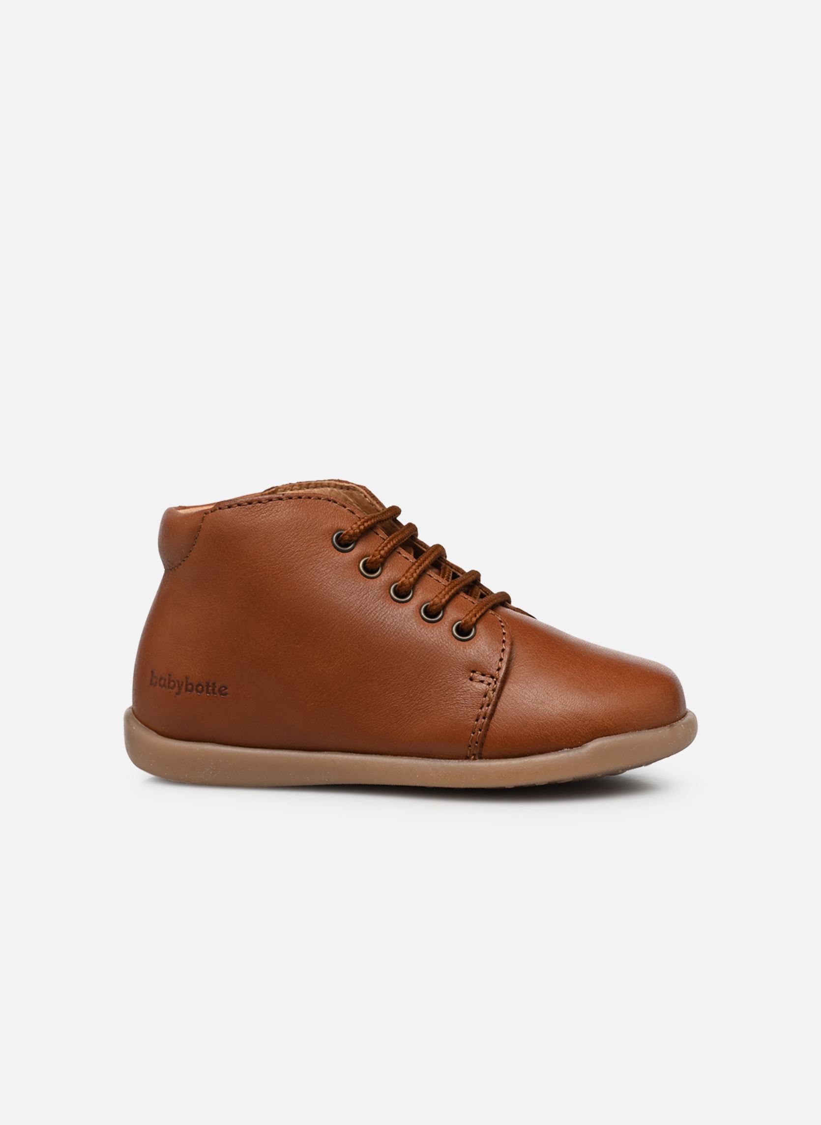 Chaussures premiers pas Fredy fille marron Babybotte Chaussures premiers pas Fredy fille marron COGNAC