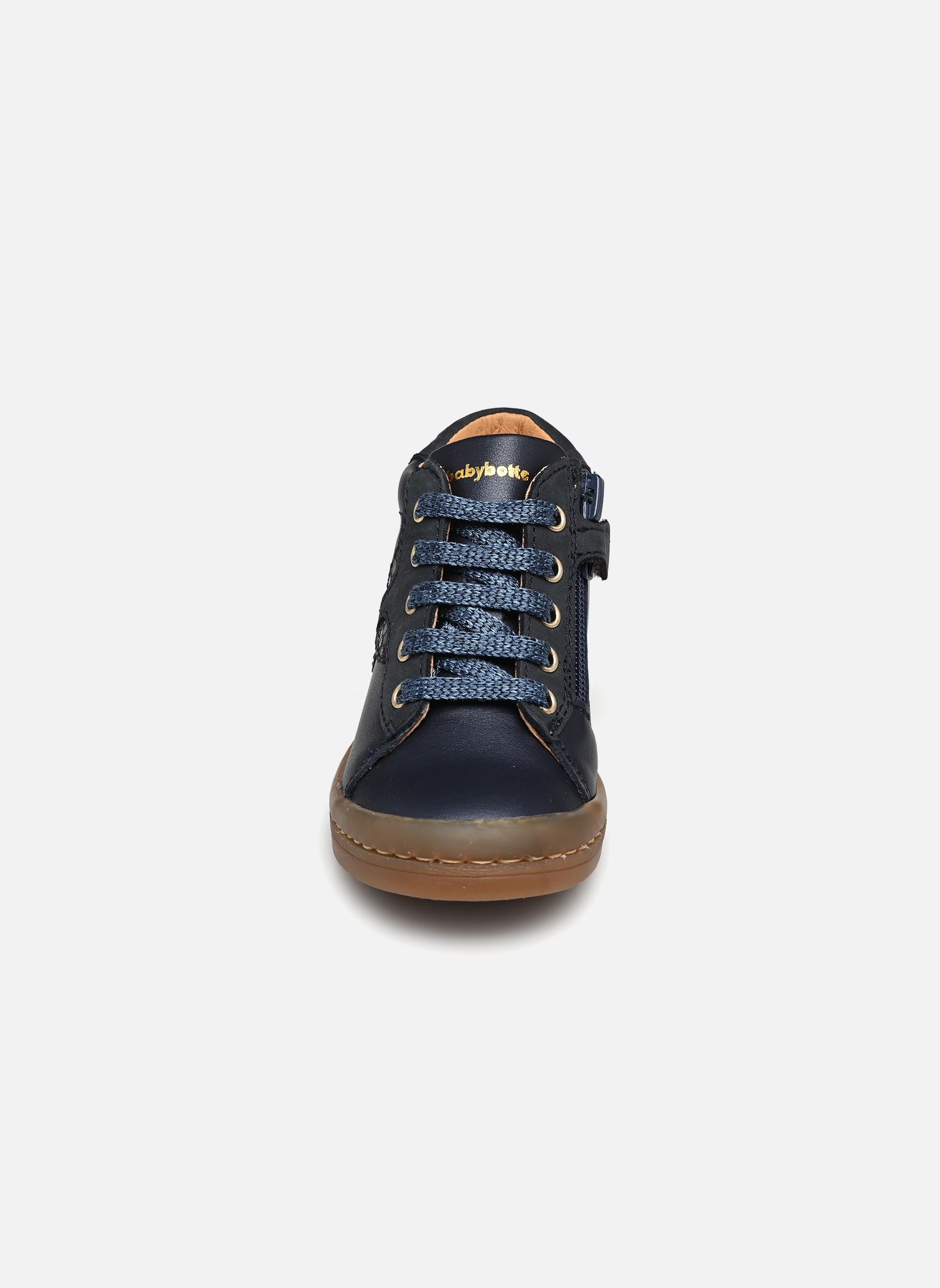 Chaussures premiers pas Ambre fille bleu Babybotte Chaussures premiers pas Ambre fille bleu PERLATO BLU/ALESS MIEL FUX