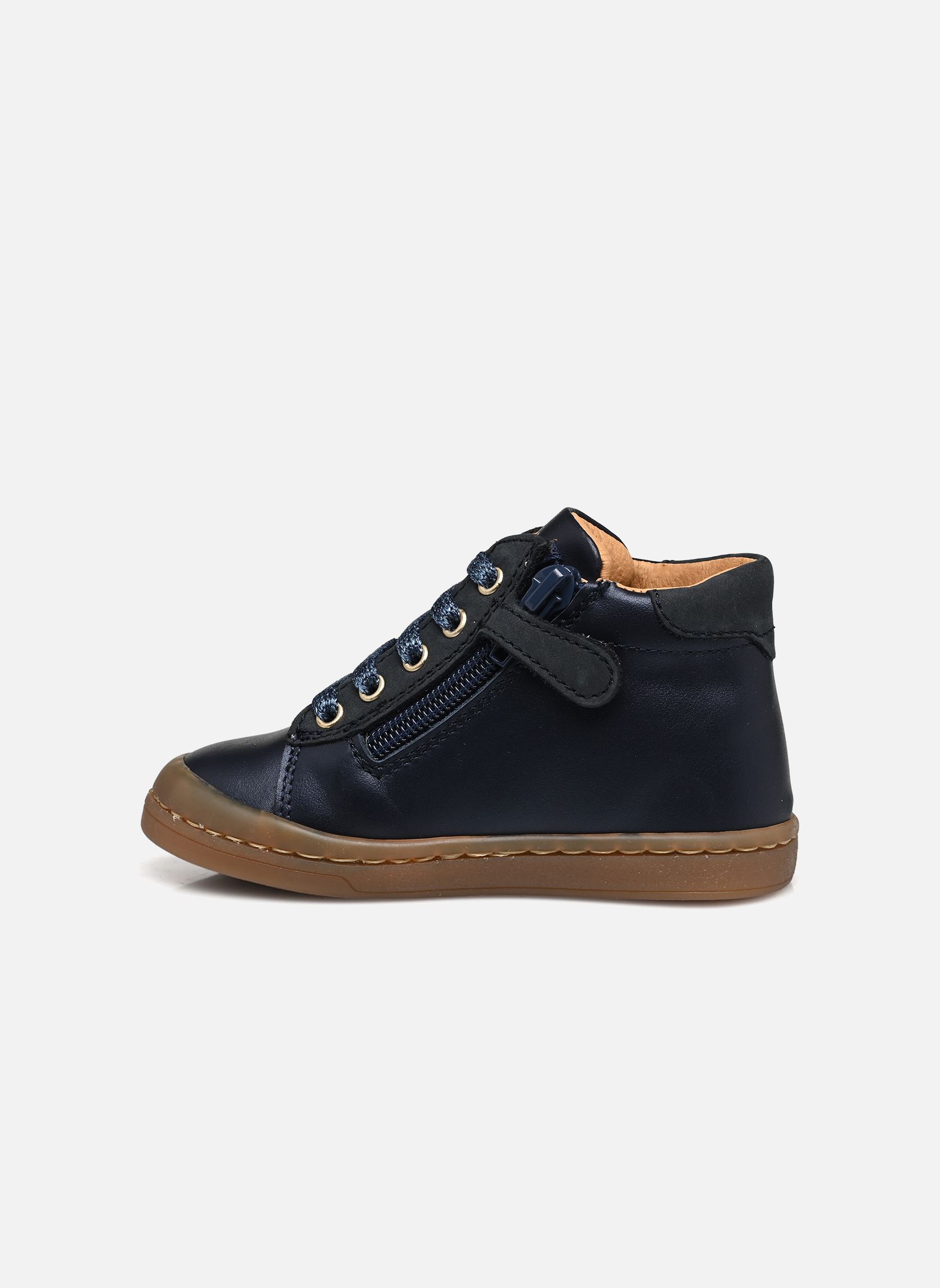 Chaussures premiers pas Ambre fille bleu Babybotte Chaussures premiers pas Ambre fille bleu PERLATO BLU/ALESS MIEL FUX