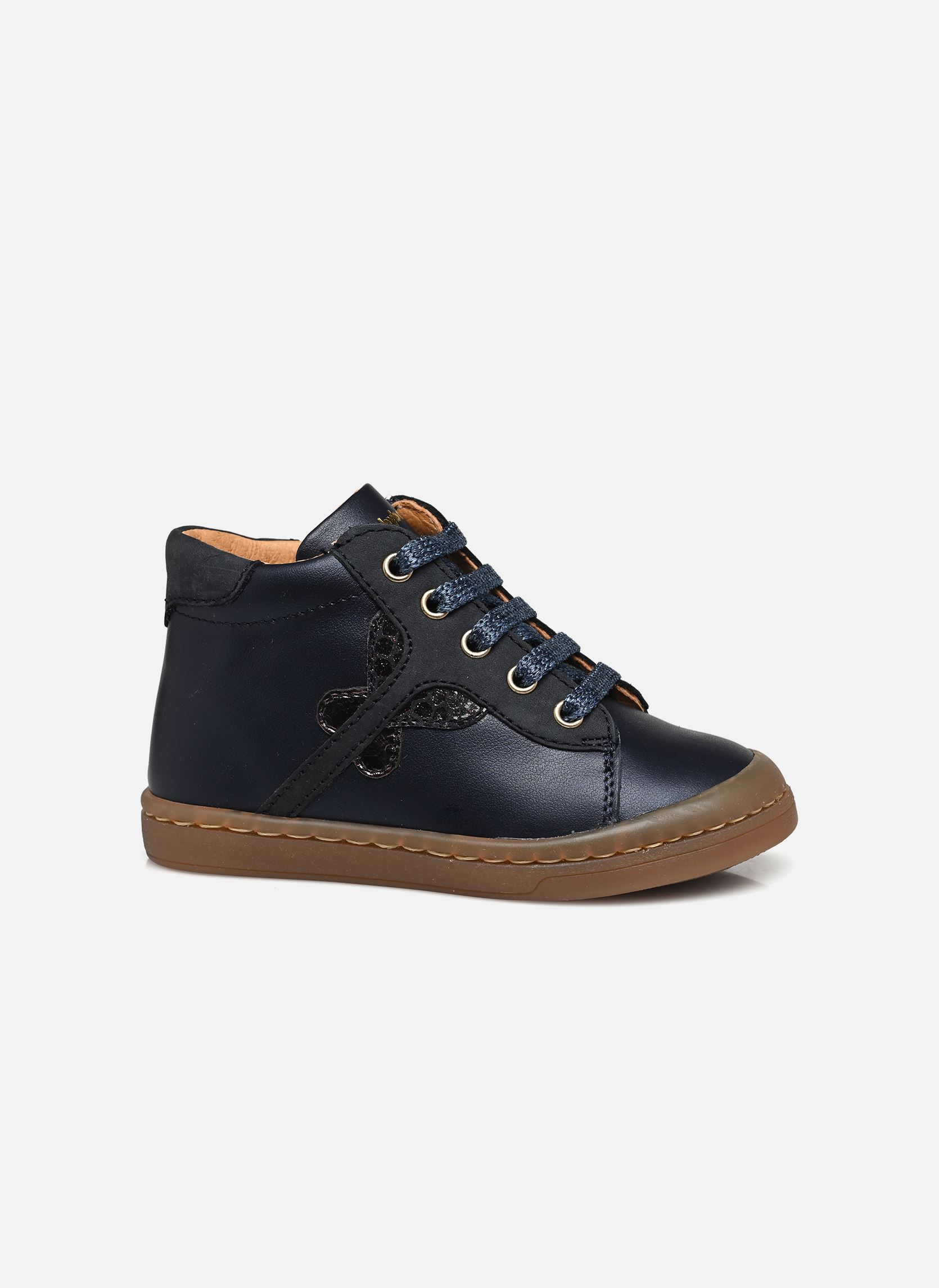 Chaussures premiers pas Ambre fille bleu Babybotte Chaussures premiers pas Ambre fille bleu PERLATO BLU/ALESS MIEL FUX