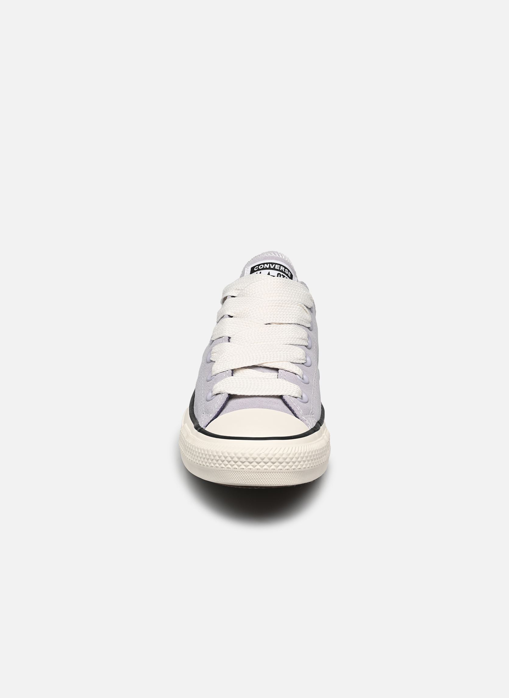Niedrige Sneaker Chuck Taylor All Star Suede Ox W damen grau Converse Niedrige Sneaker Chuck Taylor All Star Suede Ox W damen grau GHOST TOWN/EGRET/SHADOW PURPLE