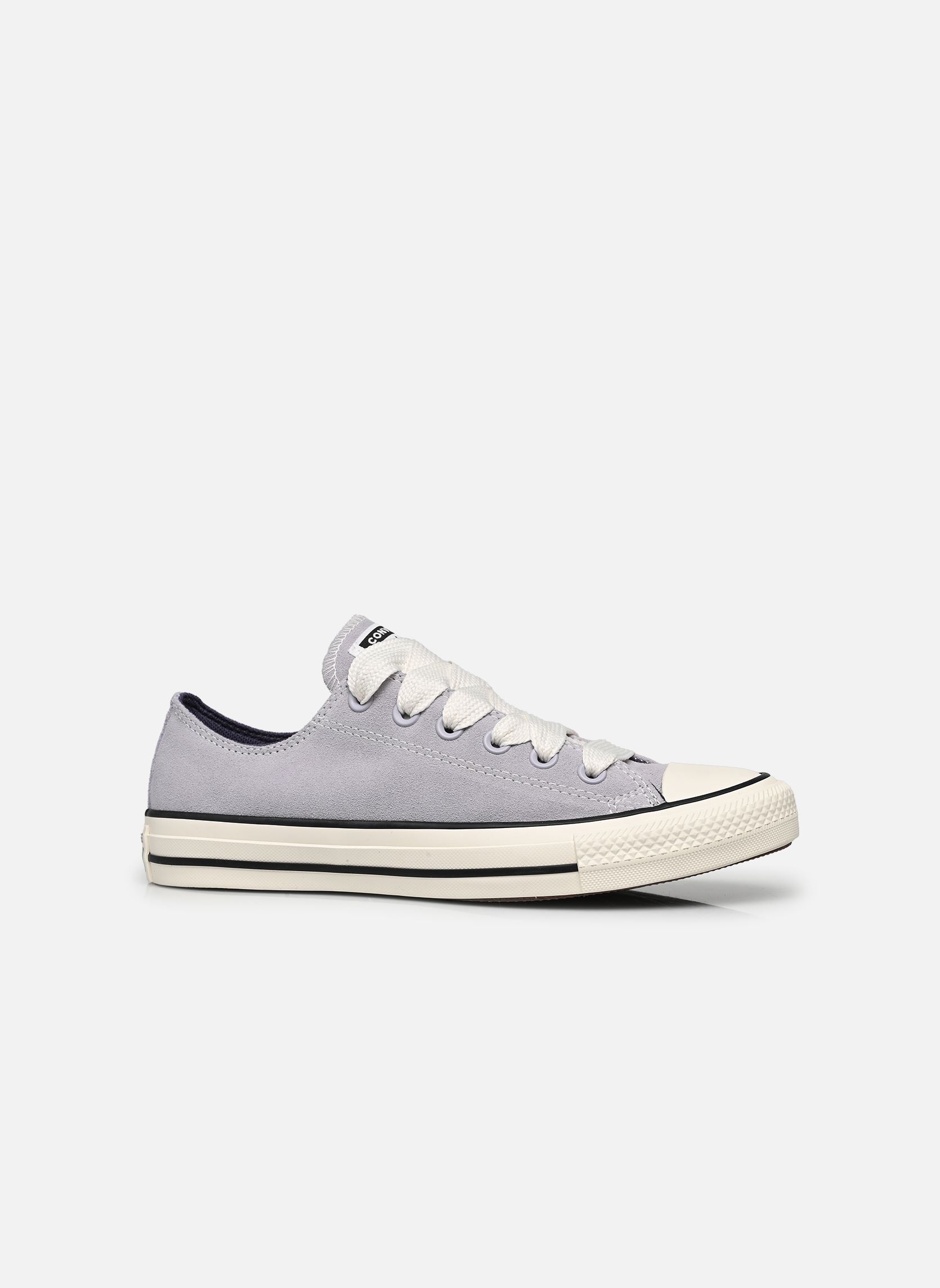 Niedrige Sneaker Chuck Taylor All Star Suede Ox W damen grau Converse Niedrige Sneaker Chuck Taylor All Star Suede Ox W damen grau GHOST TOWN/EGRET/SHADOW PURPLE