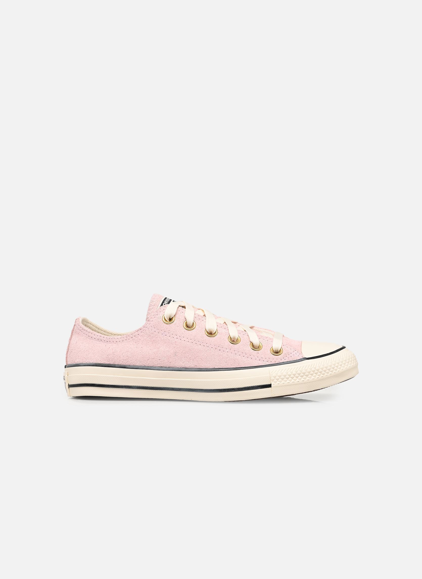Baskets basses Chuck Taylor All Star Suede Ox W femme rose Converse Baskets basses Chuck Taylor All Star Suede Ox W femme rose NEW FOUND BLOOM/GOLD/EGRET