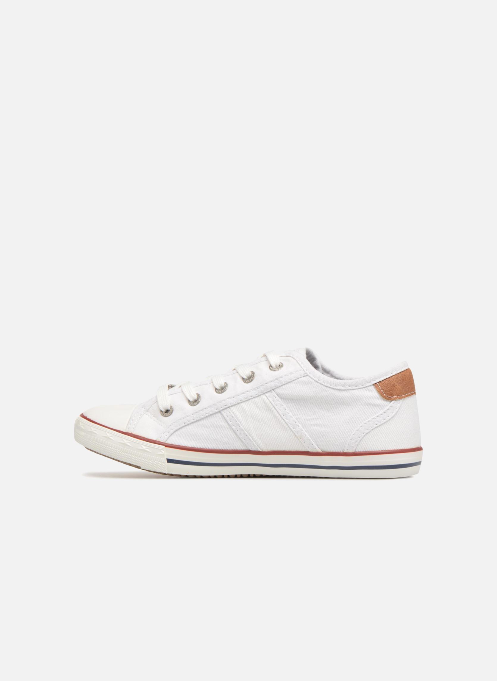Baskets basses Flaki blanc Mustang shoes Baskets basses Flaki blanc Blanc