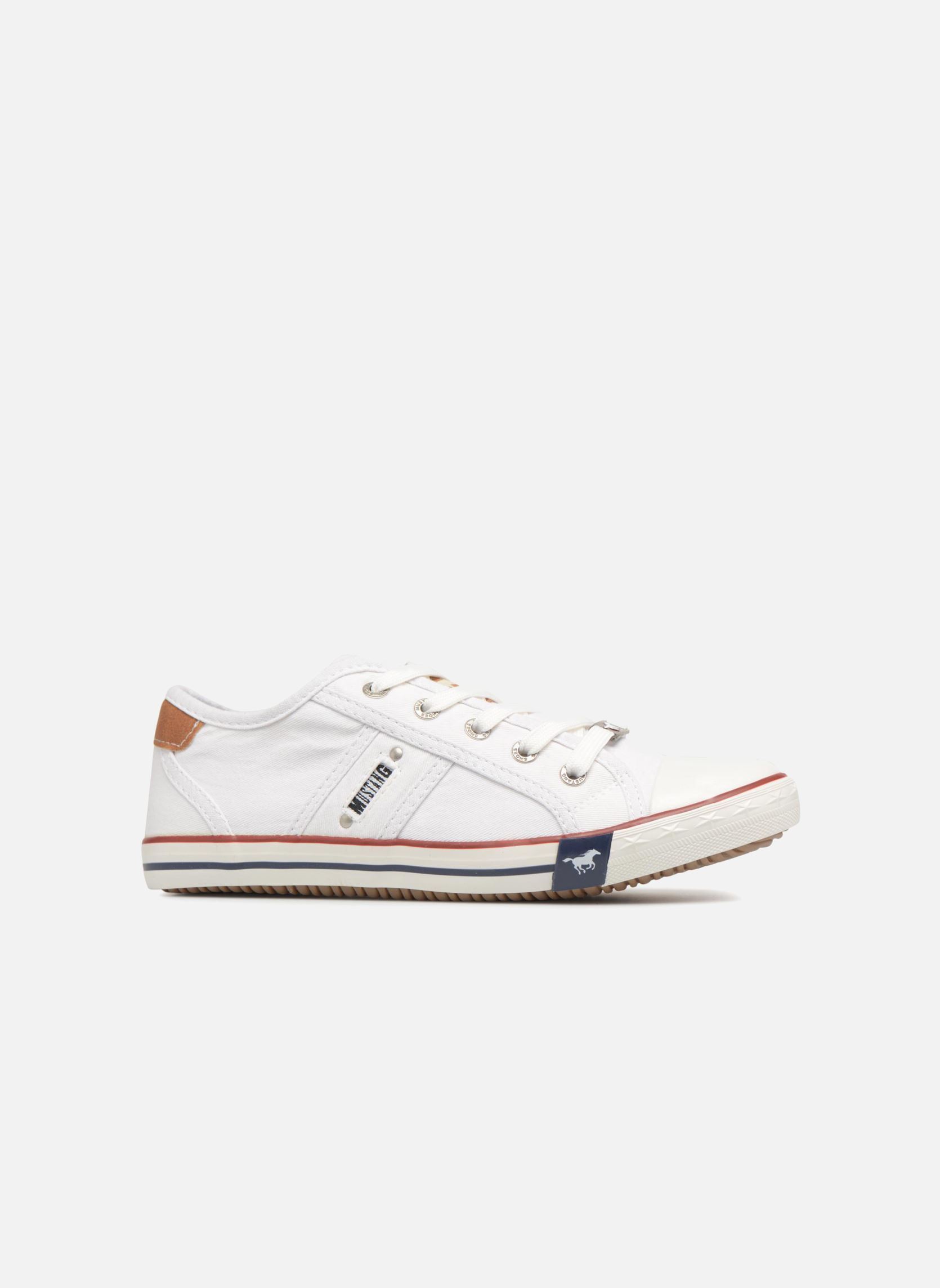 Baskets basses Flaki blanc Mustang shoes Baskets basses Flaki blanc Blanc