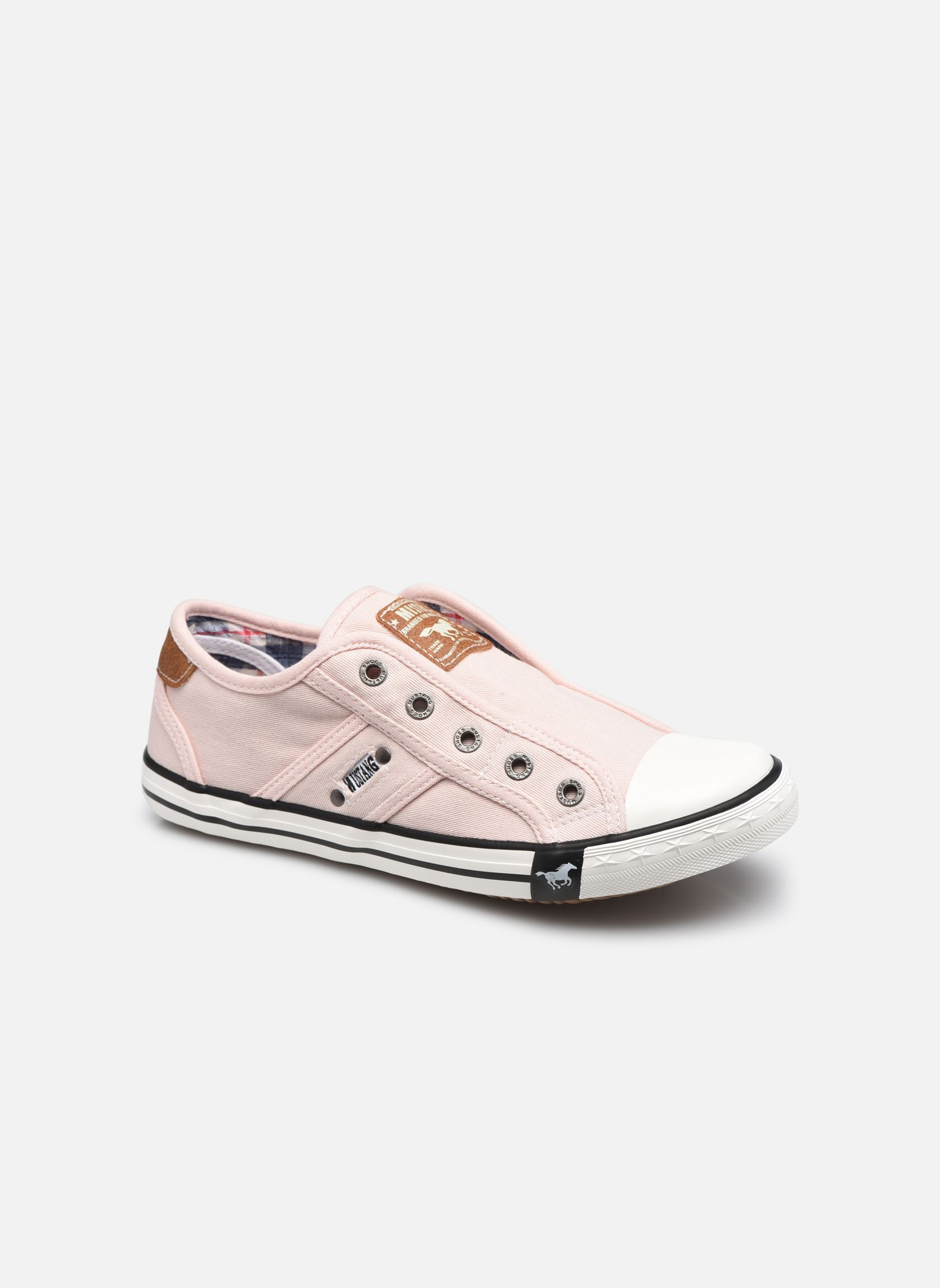 Baskets basses Flaki fille rose Mustang shoes Baskets basses Flaki fille rose Rose1