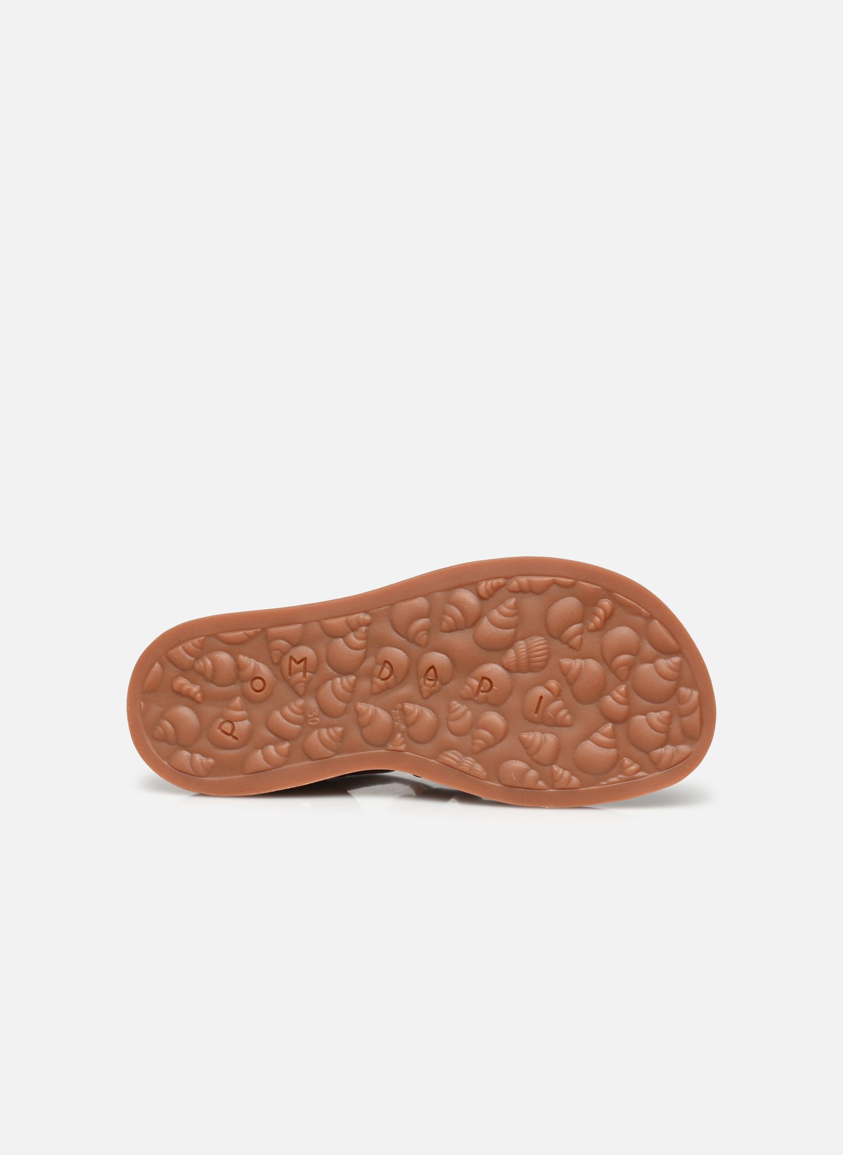 Sandales Plagette Strap fille marron Pom d Api Sandales Plagette Strap fille marron CAMEL 3