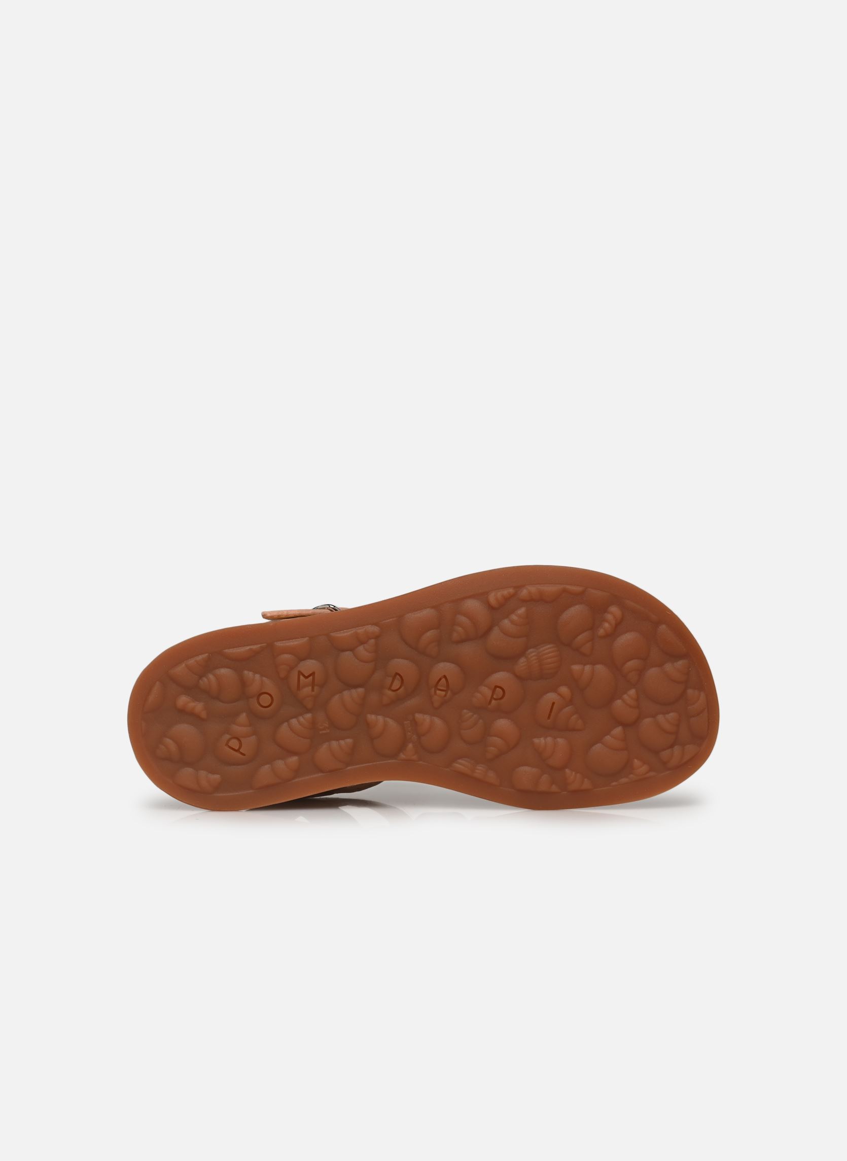 Sandales Plagette Strap fille rose Pom d Api Sandales Plagette Strap fille rose CUIVRE 3