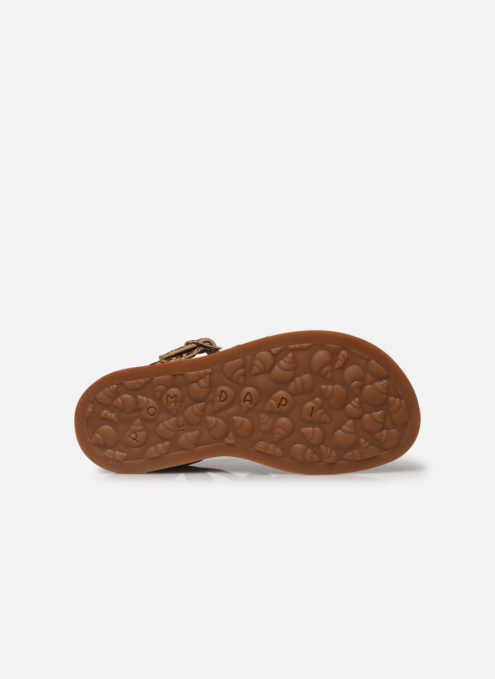 Sandalen Plagette Strap meisjes bruin Pom d Api Sandalen Plagette Strap meisjes bruin SAHARA