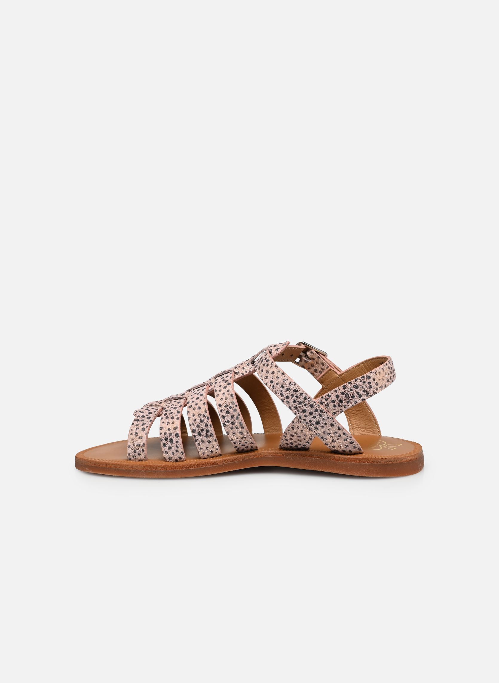 Sandalen Plagette Strap mädchen rosa Pom d Api Sandalen Plagette Strap mädchen rosa PINK