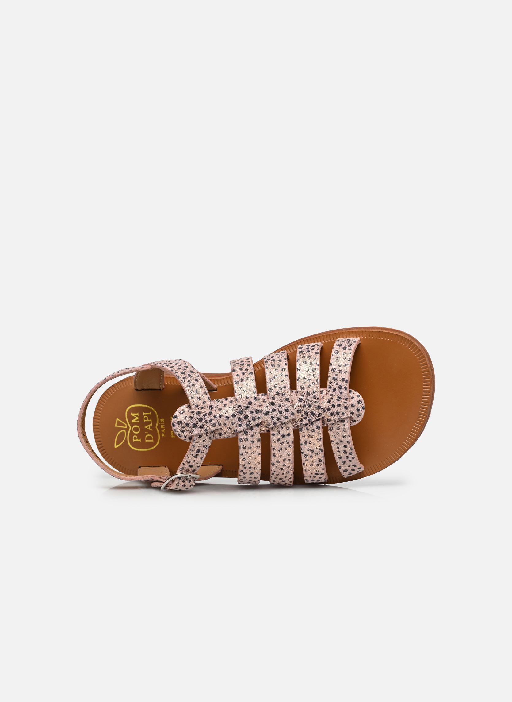 Sandalen Plagette Strap mädchen rosa Pom d Api Sandalen Plagette Strap mädchen rosa PINK