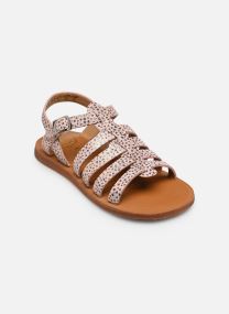 Sandalen Plagette Strap mädchen rosa Pom d Api Sandalen Plagette Strap mädchen rosa PINK