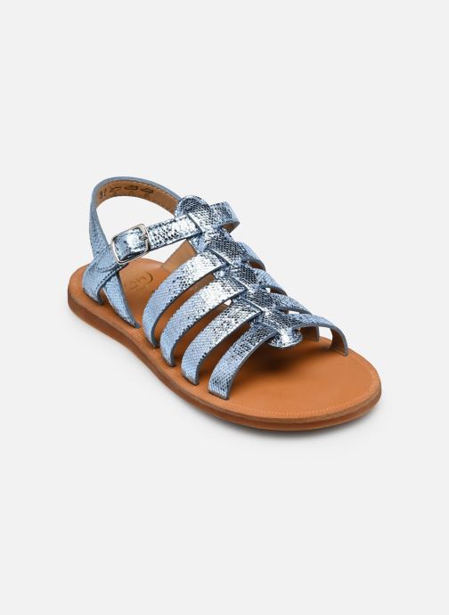 Pom d Api Sandalen Plagette Strap mädchen blau
