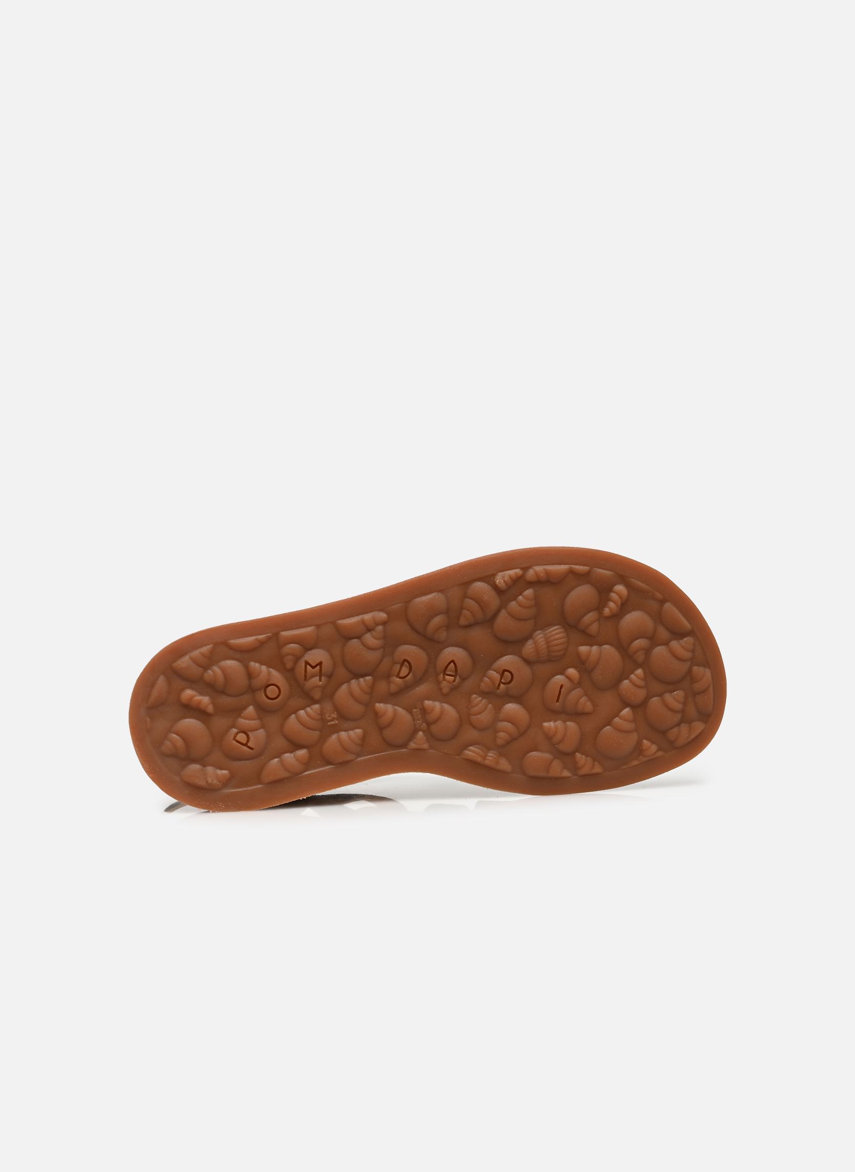 Sandalen Plagette Strap mädchen braun Pom d Api Sandalen Plagette Strap mädchen braun SAHARA 2