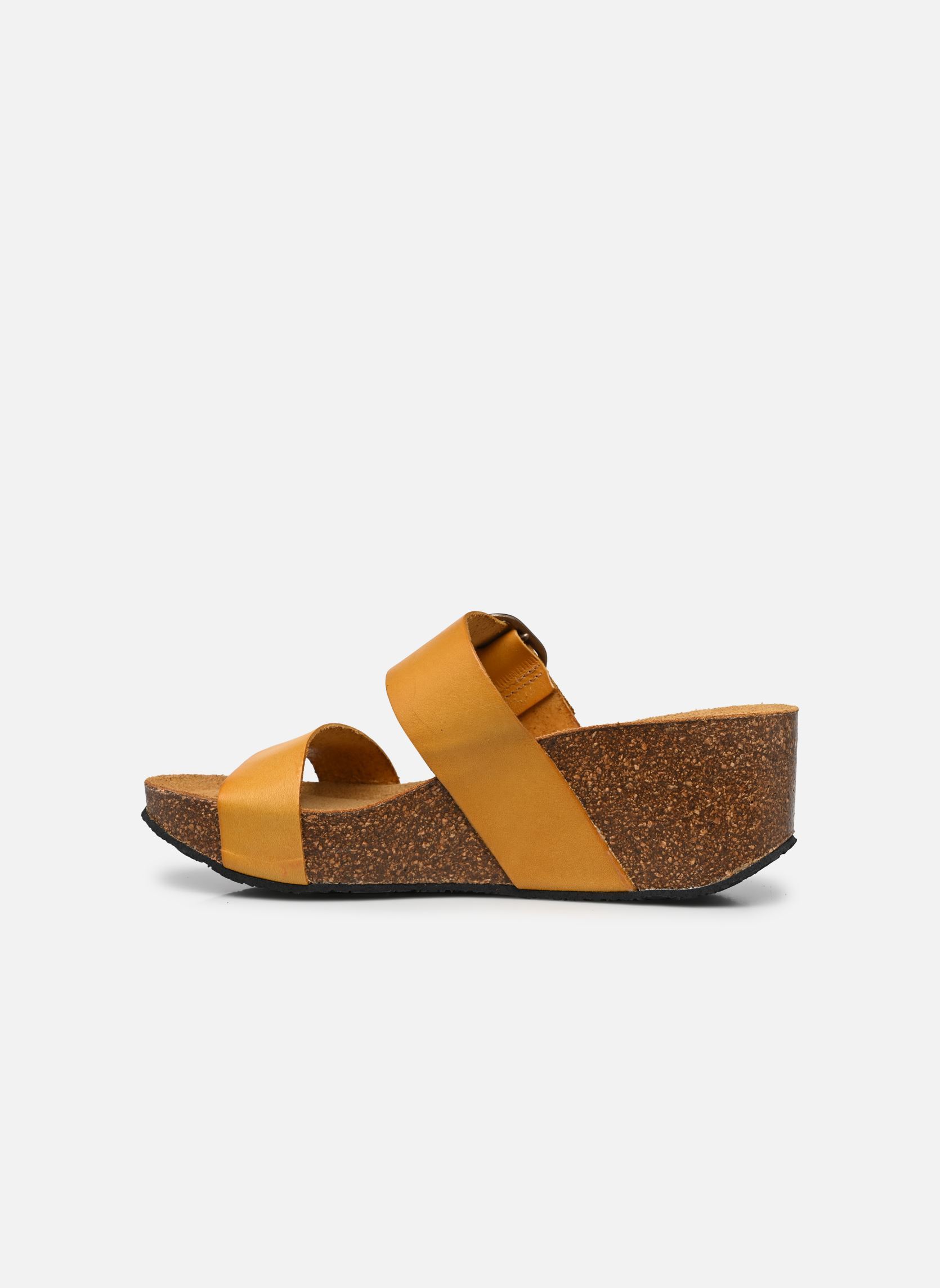 Pantoletten So Rock damen gelb Plakton Pantoletten So Rock damen gelb MOSTAZA_7124