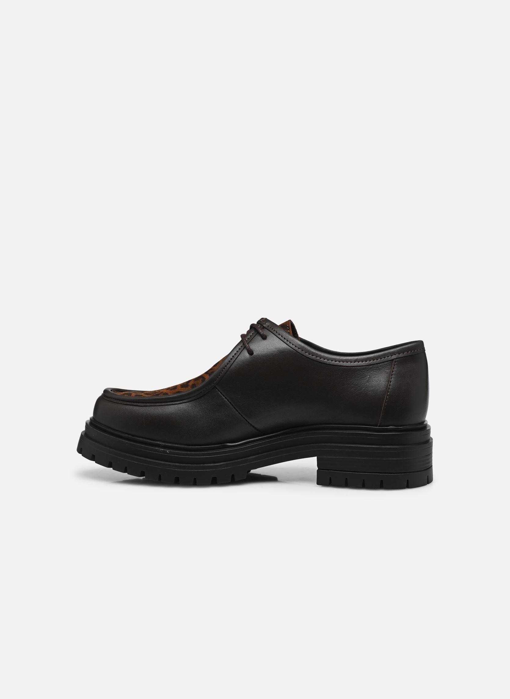 Derby schoenen Chimène dames bruin Georgia Rose Derby schoenen Chimène dames bruin CHOCOLAT