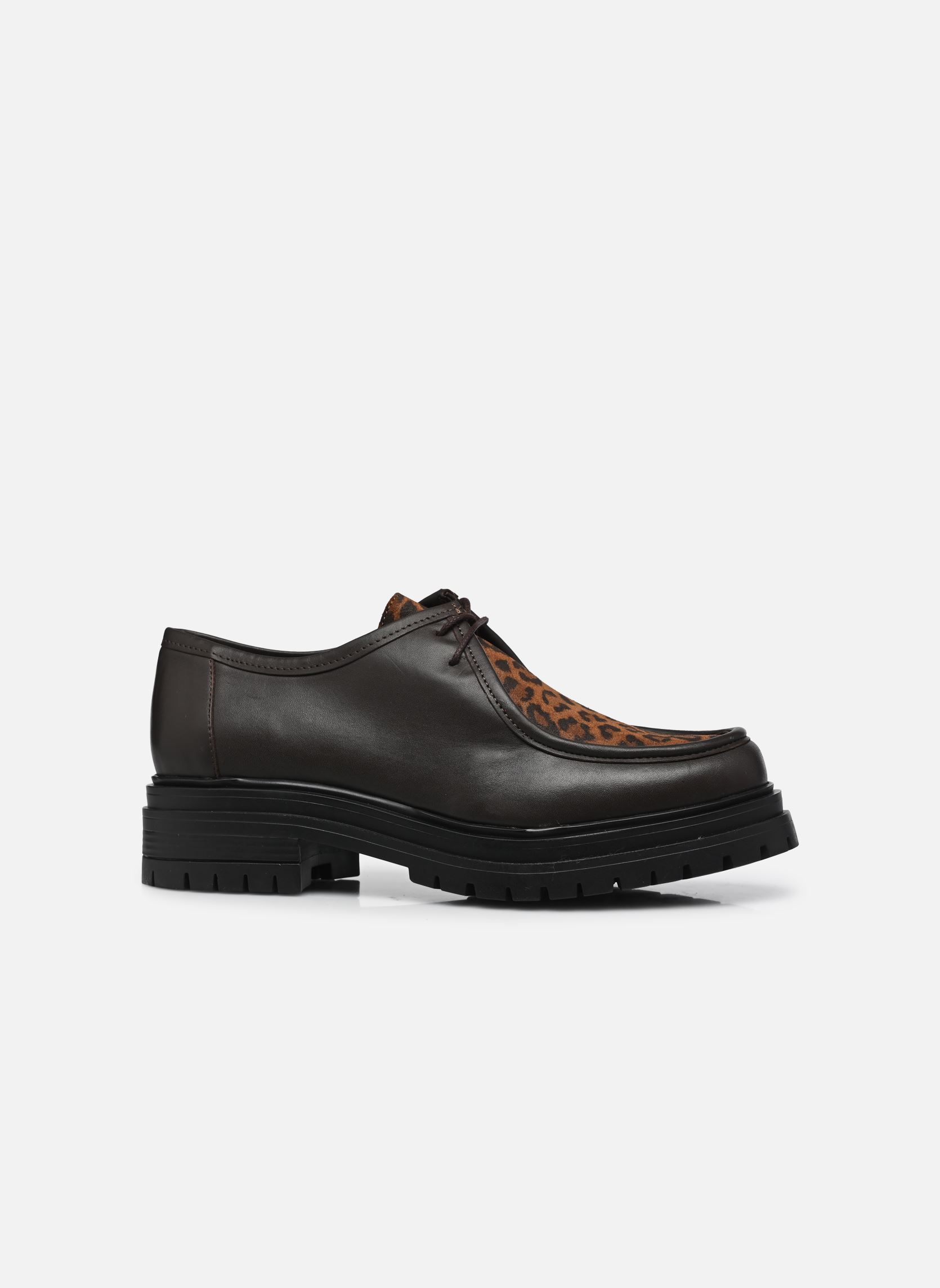 Derby schoenen Chimène dames bruin Georgia Rose Derby schoenen Chimène dames bruin CHOCOLAT