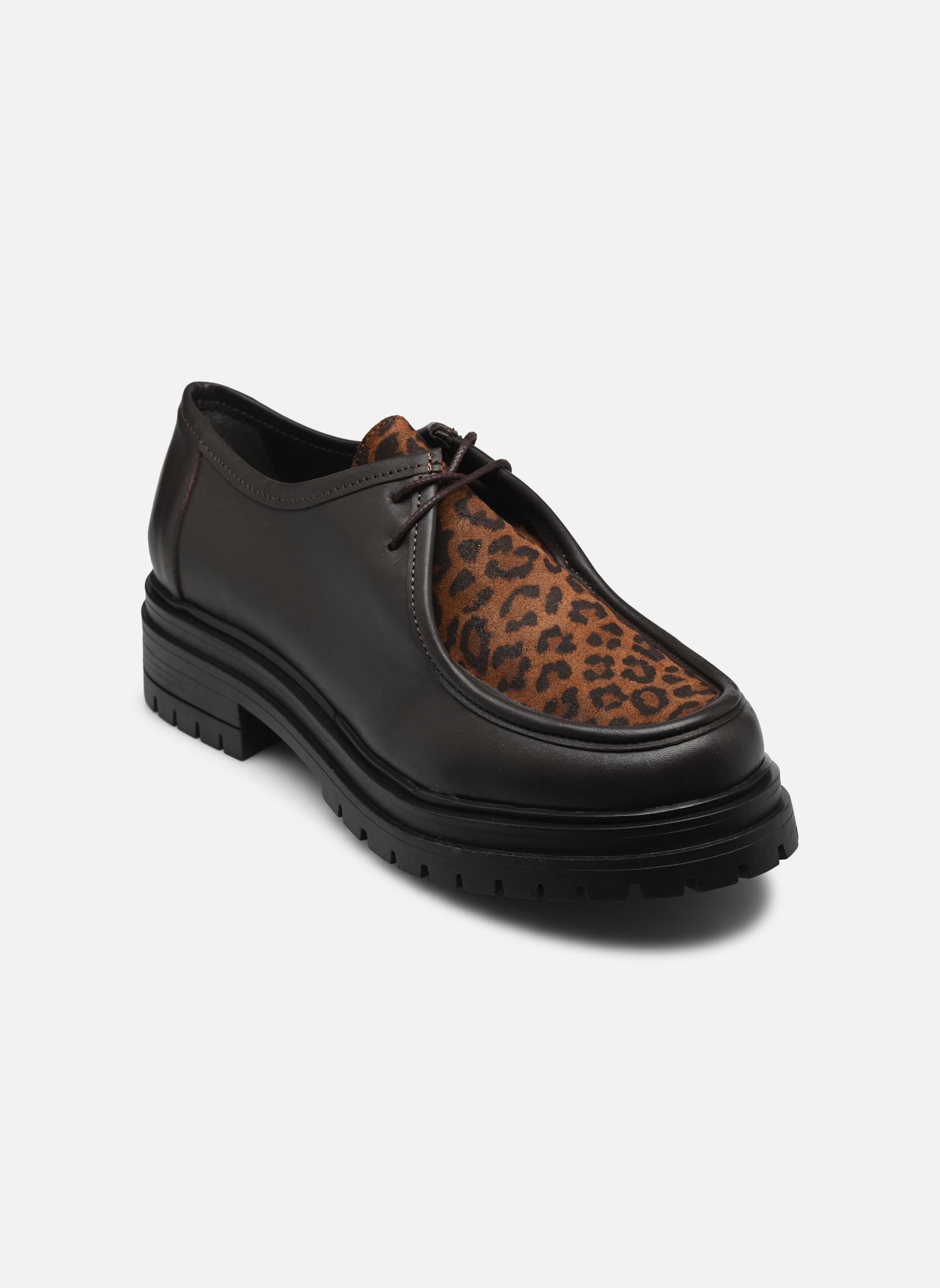 Derby schoenen Chimène dames bruin Georgia Rose Derby schoenen Chimène dames bruin CHOCOLAT