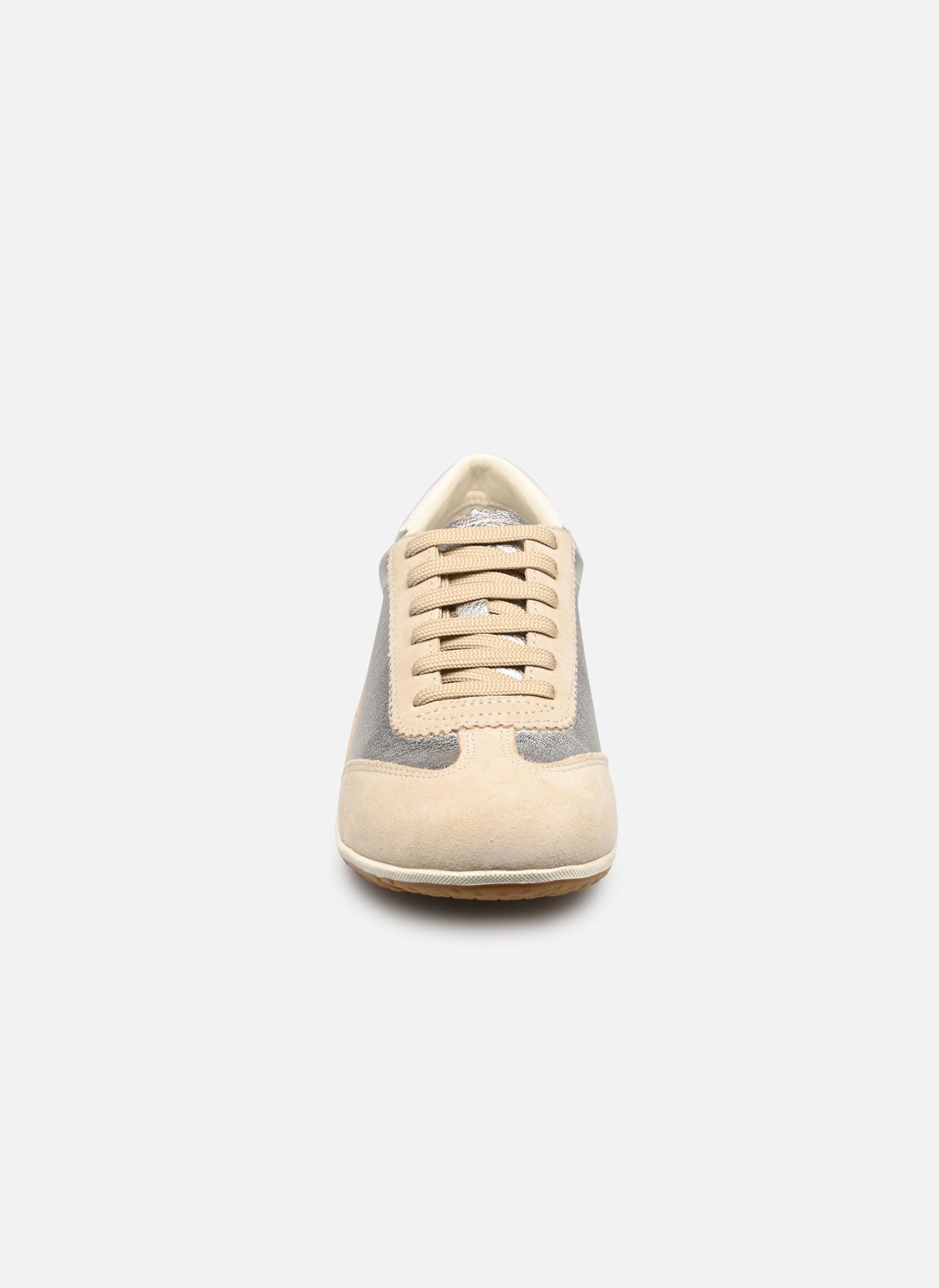 Sneaker D VEGA A damen beige Geox Sneaker D VEGA A damen beige TAUPE PÂLE / OR PÂLE