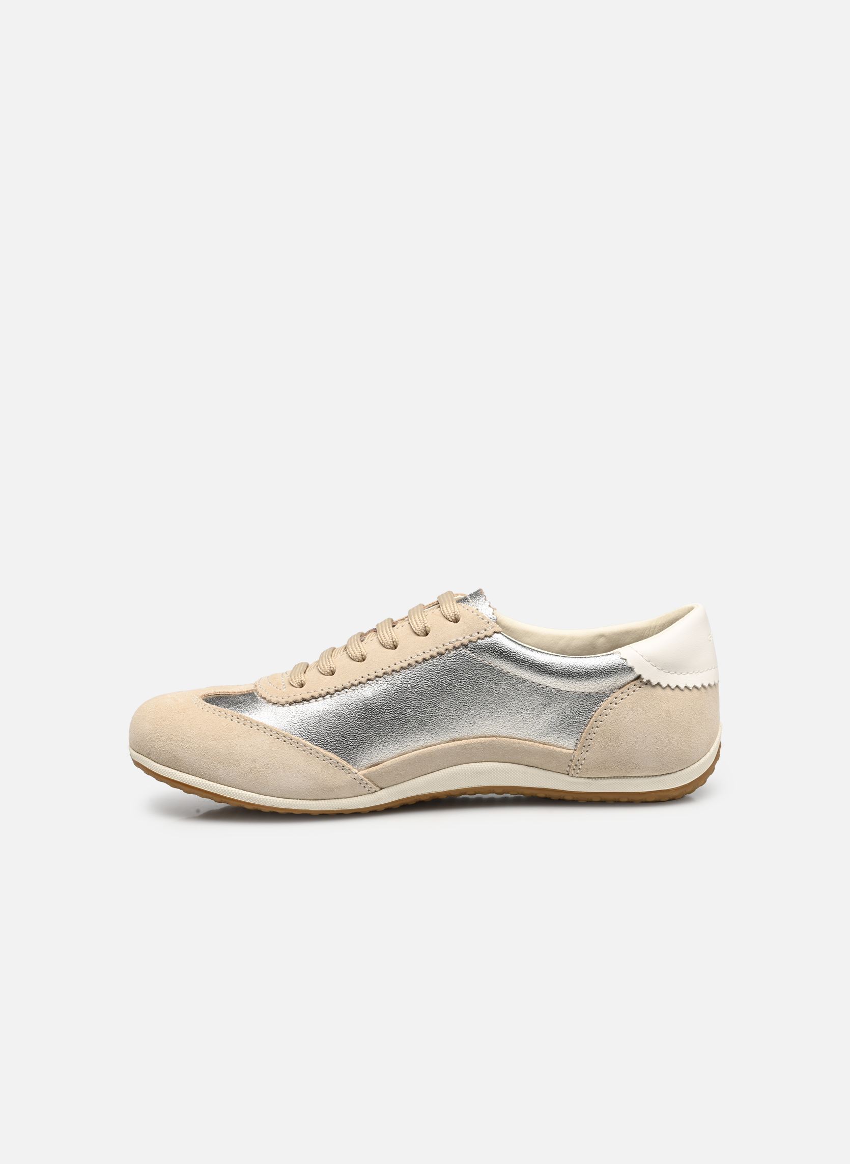 Sneaker D VEGA A damen beige Geox Sneaker D VEGA A damen beige TAUPE PÂLE / OR PÂLE