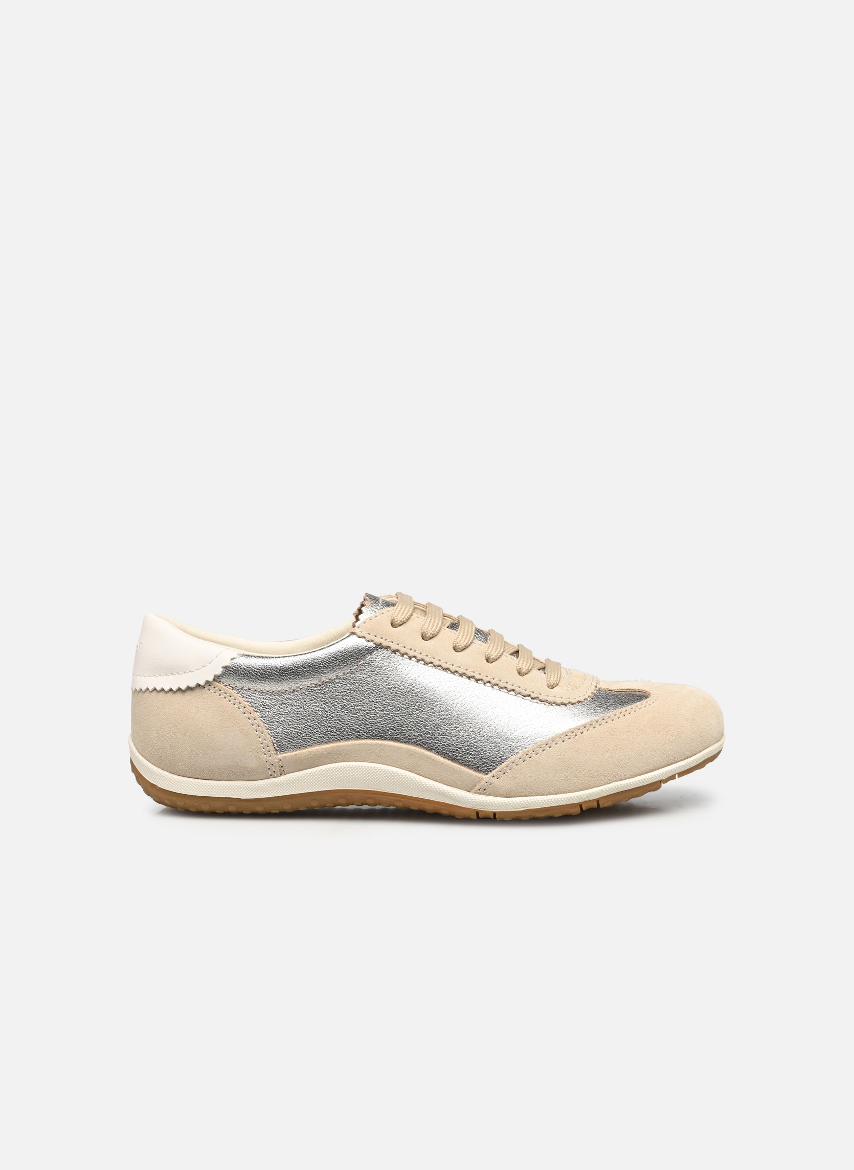 Sneaker D VEGA A damen beige Geox Sneaker D VEGA A damen beige TAUPE PÂLE / OR PÂLE