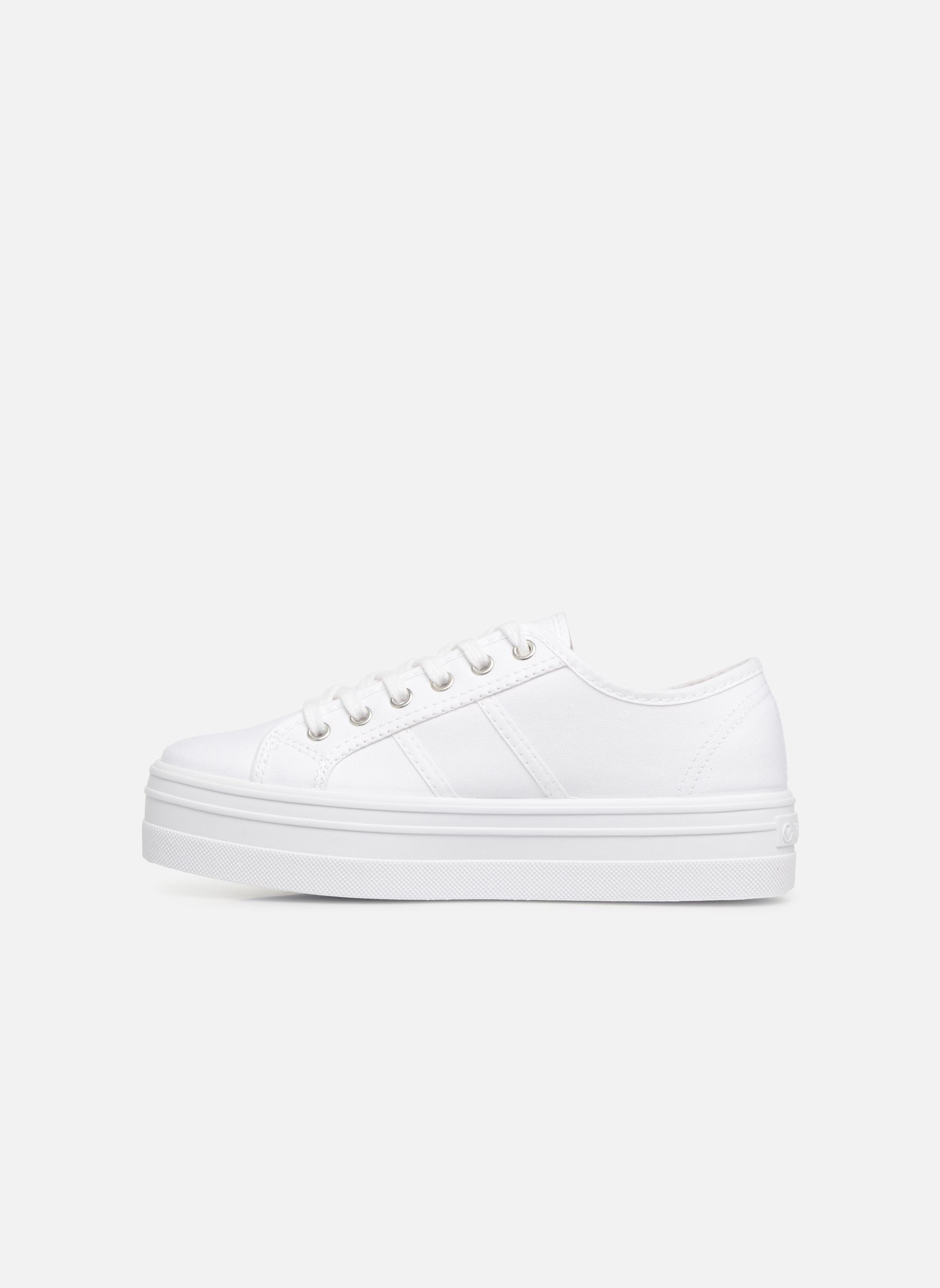Baskets basses Barcelona Lona Platforma W femme blanc Victoria Baskets basses Barcelona Lona Platforma W femme blanc BLANCO