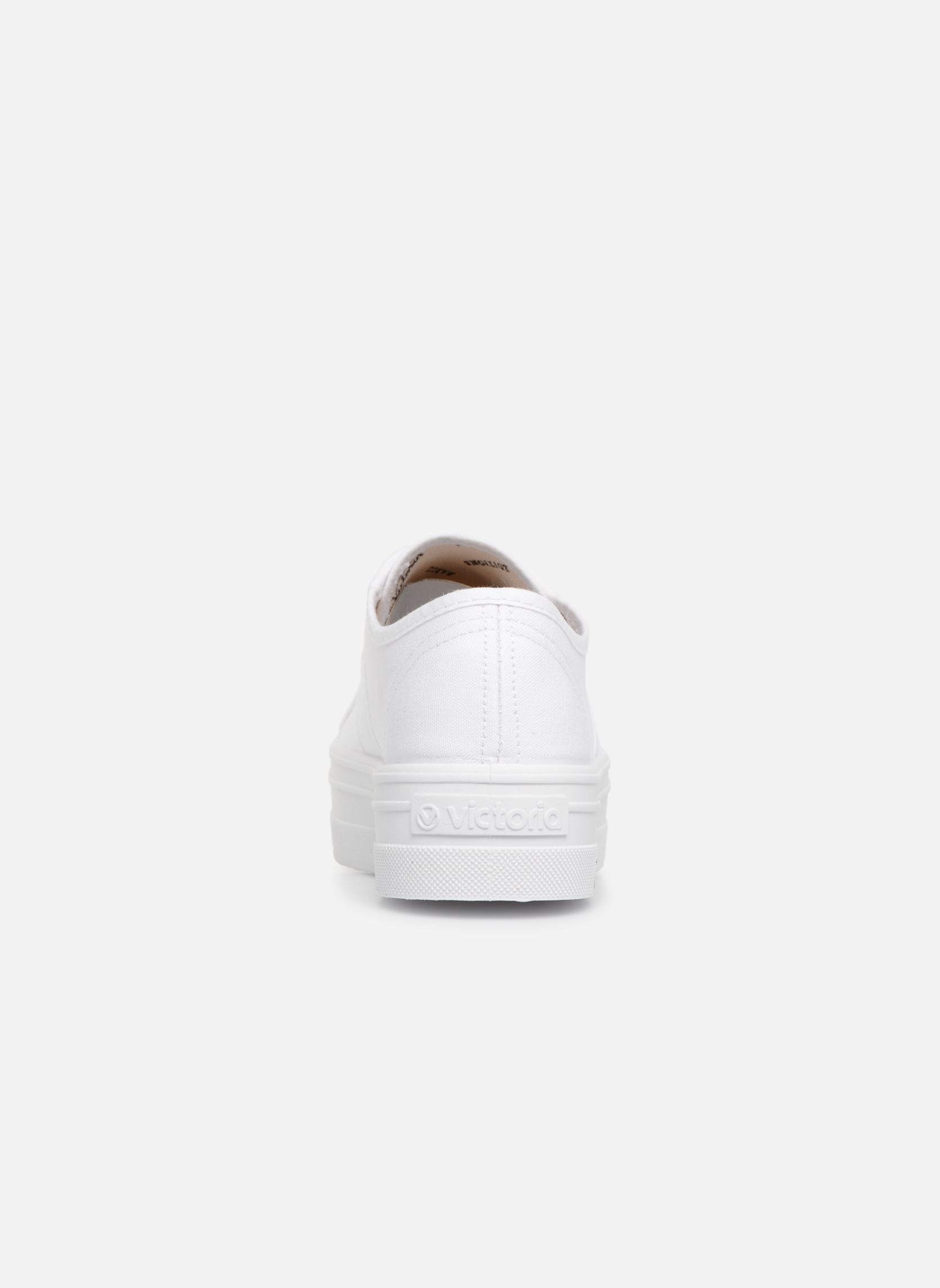 Baskets basses Barcelona Lona Platforma W femme blanc Victoria Baskets basses Barcelona Lona Platforma W femme blanc BLANCO