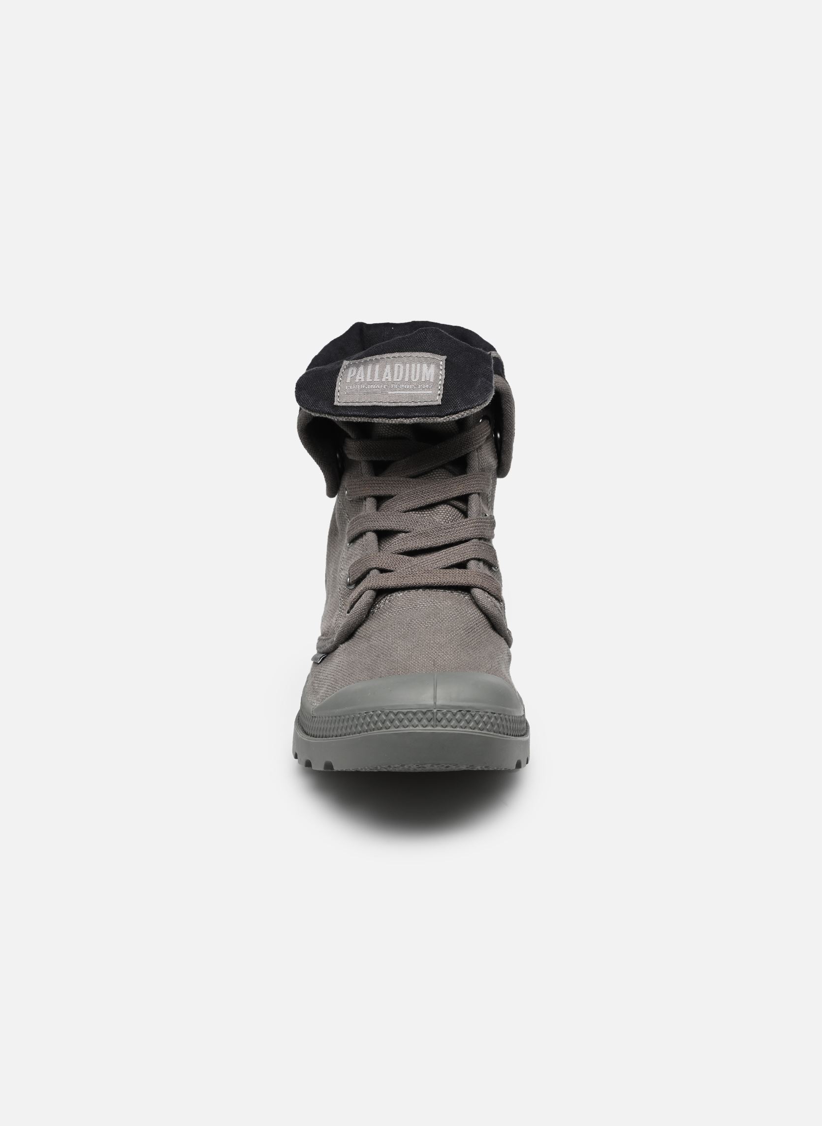 Baskets toile Baggy m homme gris Palladium Baskets toile Baggy m homme gris METAL/BLACK