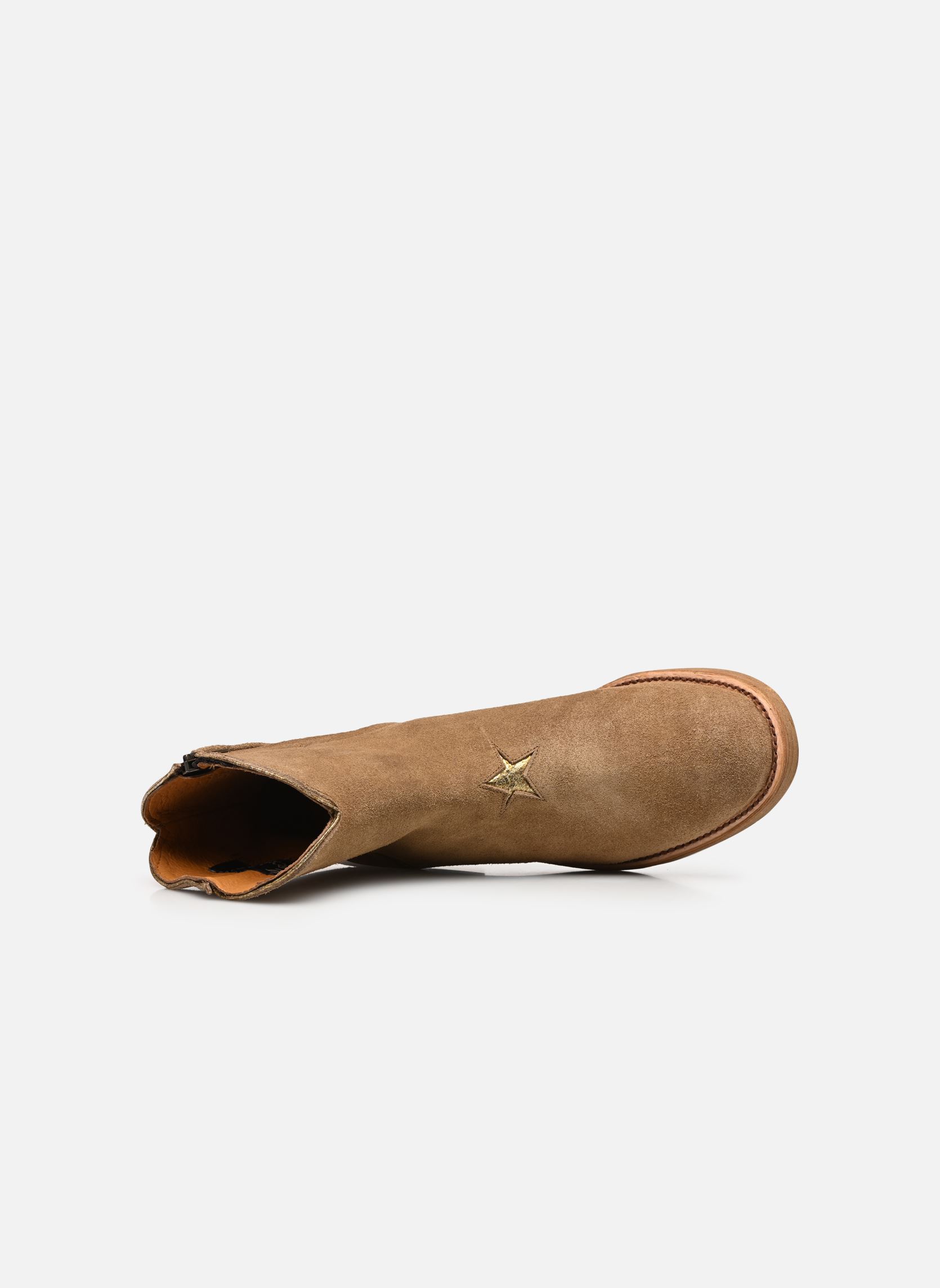 Botines tipo vaquero Star mujer marrón Mexicana Botines tipo vaquero Star mujer marrón New Camel Gold Pastosi Estrel