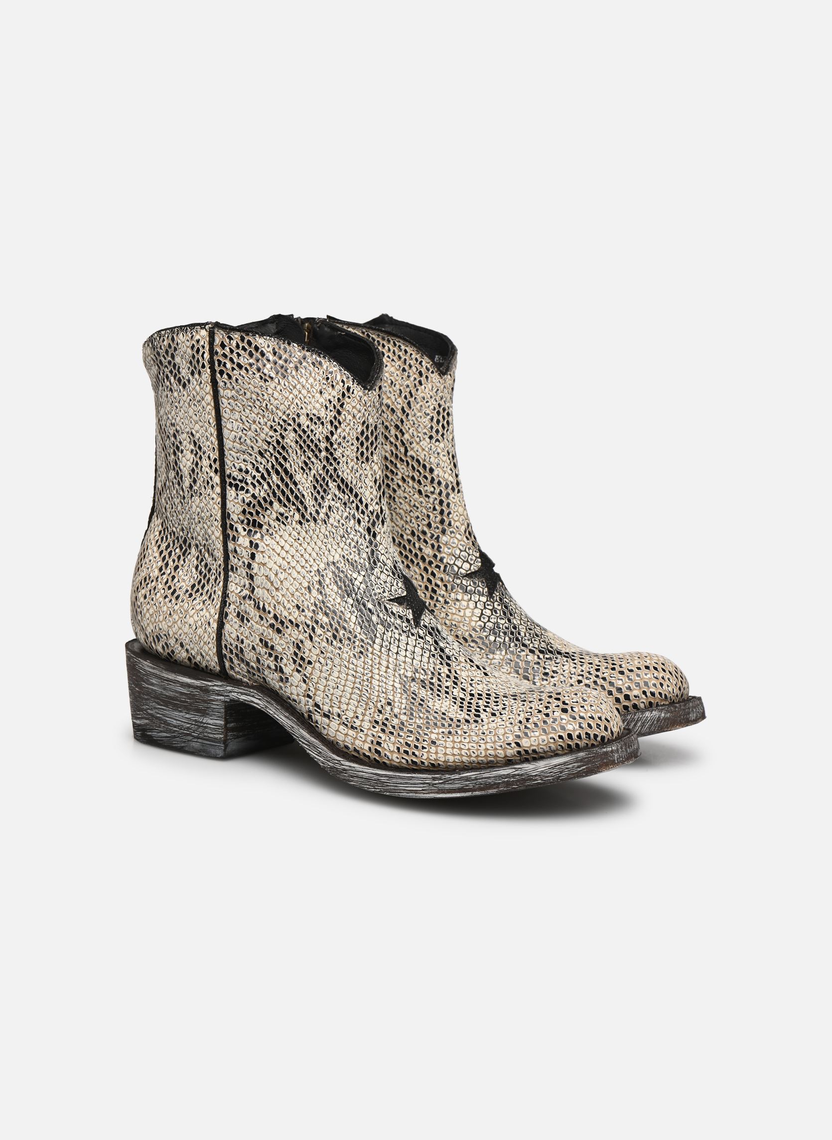 Cowboy boots Star dames grijs Mexicana Cowboy boots Star dames grijs BLACK METALLIC 2