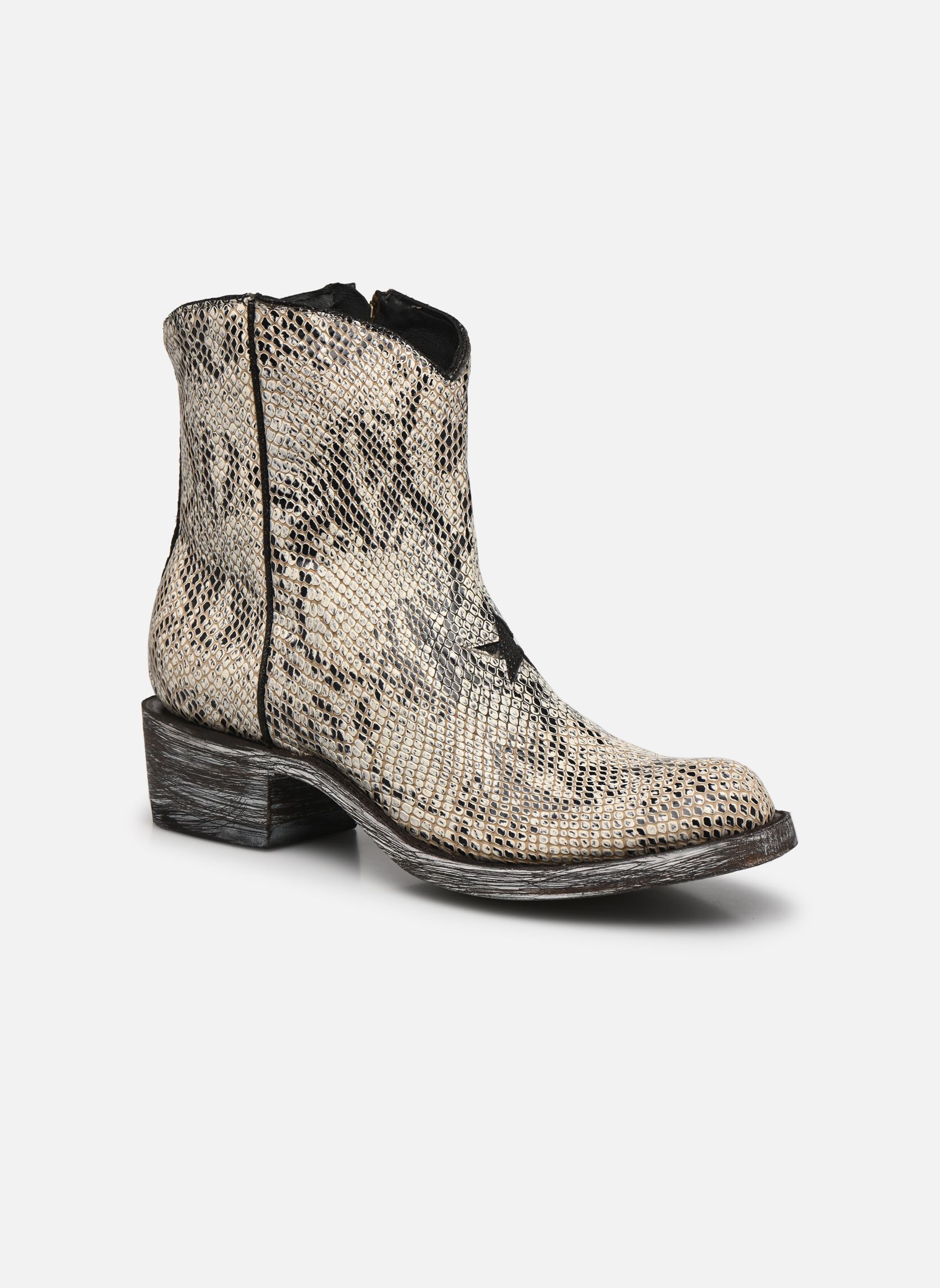 Cowboy boots Star dames grijs Mexicana Cowboy boots Star dames grijs BLACK METALLIC 2