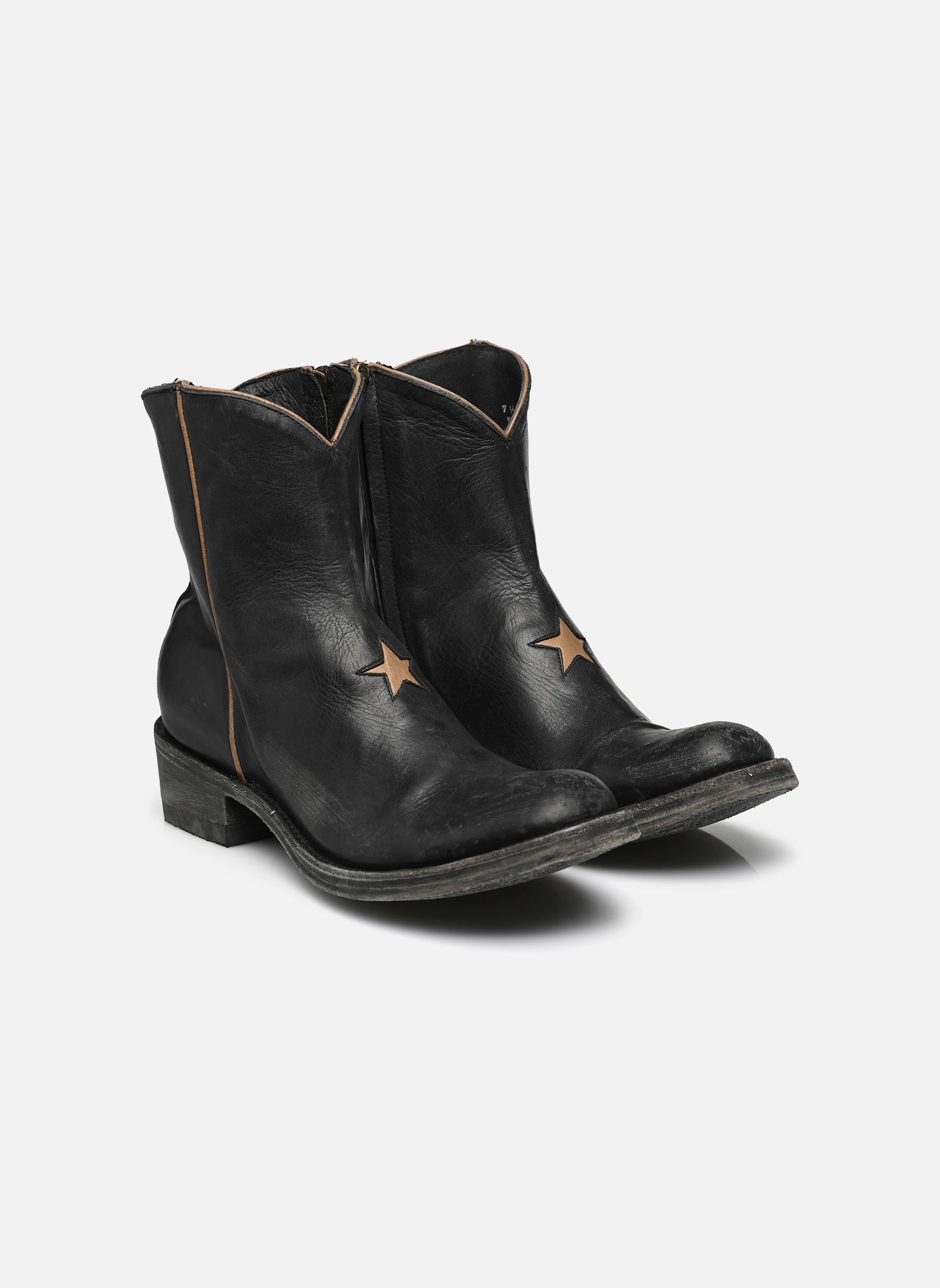 Cowboy boots Star dames zwart Mexicana Cowboy boots Star dames zwart Black Ranchero