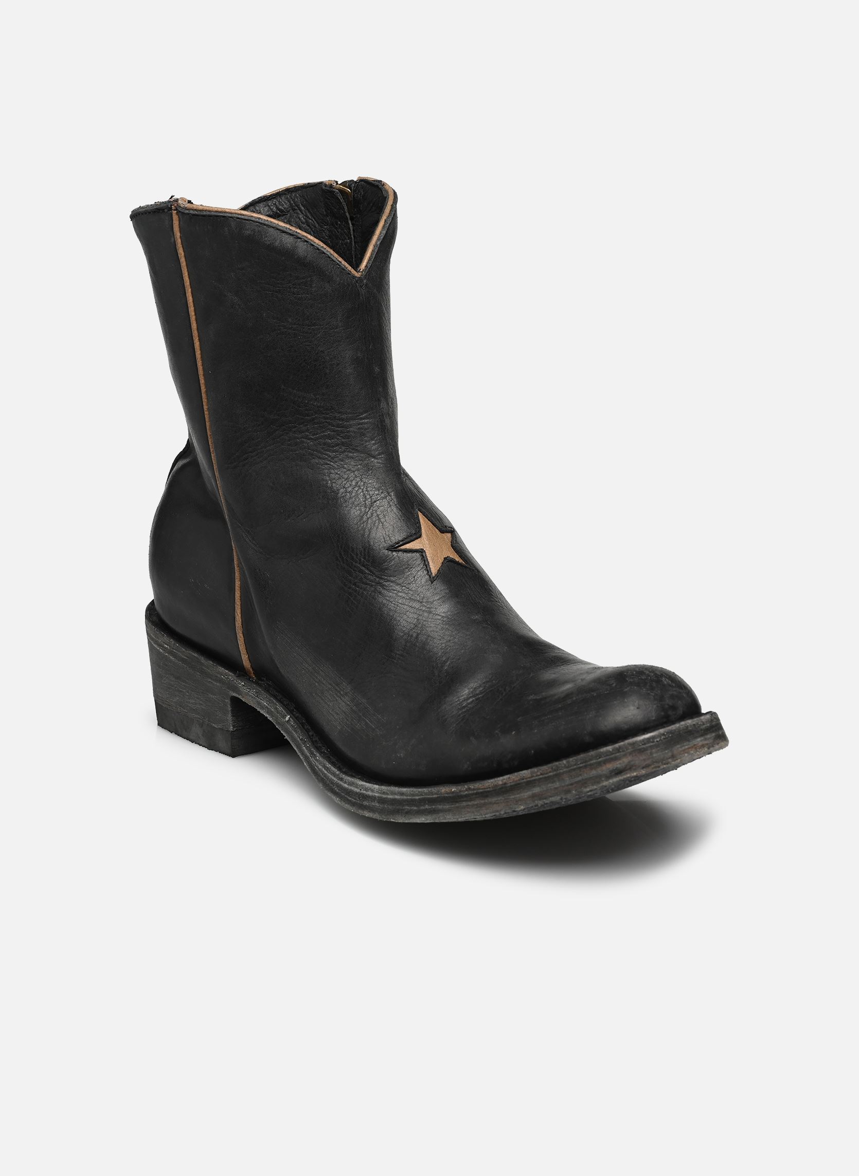 Cowboy boots Star dames zwart Mexicana Cowboy boots Star dames zwart Black Ranchero