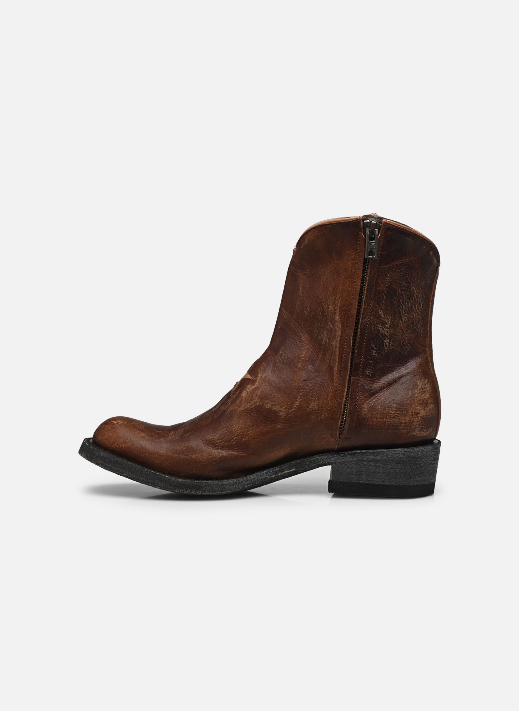 Cowboy boots Star dames bruin Mexicana Cowboy boots Star dames bruin Brass Bone