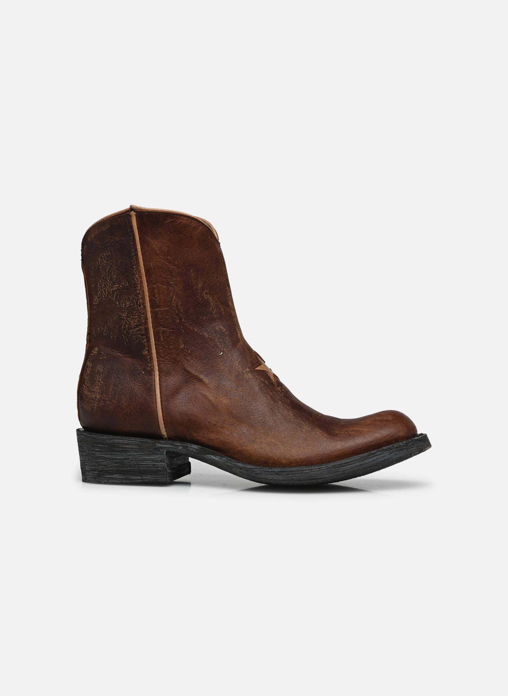 Cowboy boots Star dames bruin Mexicana Cowboy boots Star dames bruin Brass Bone